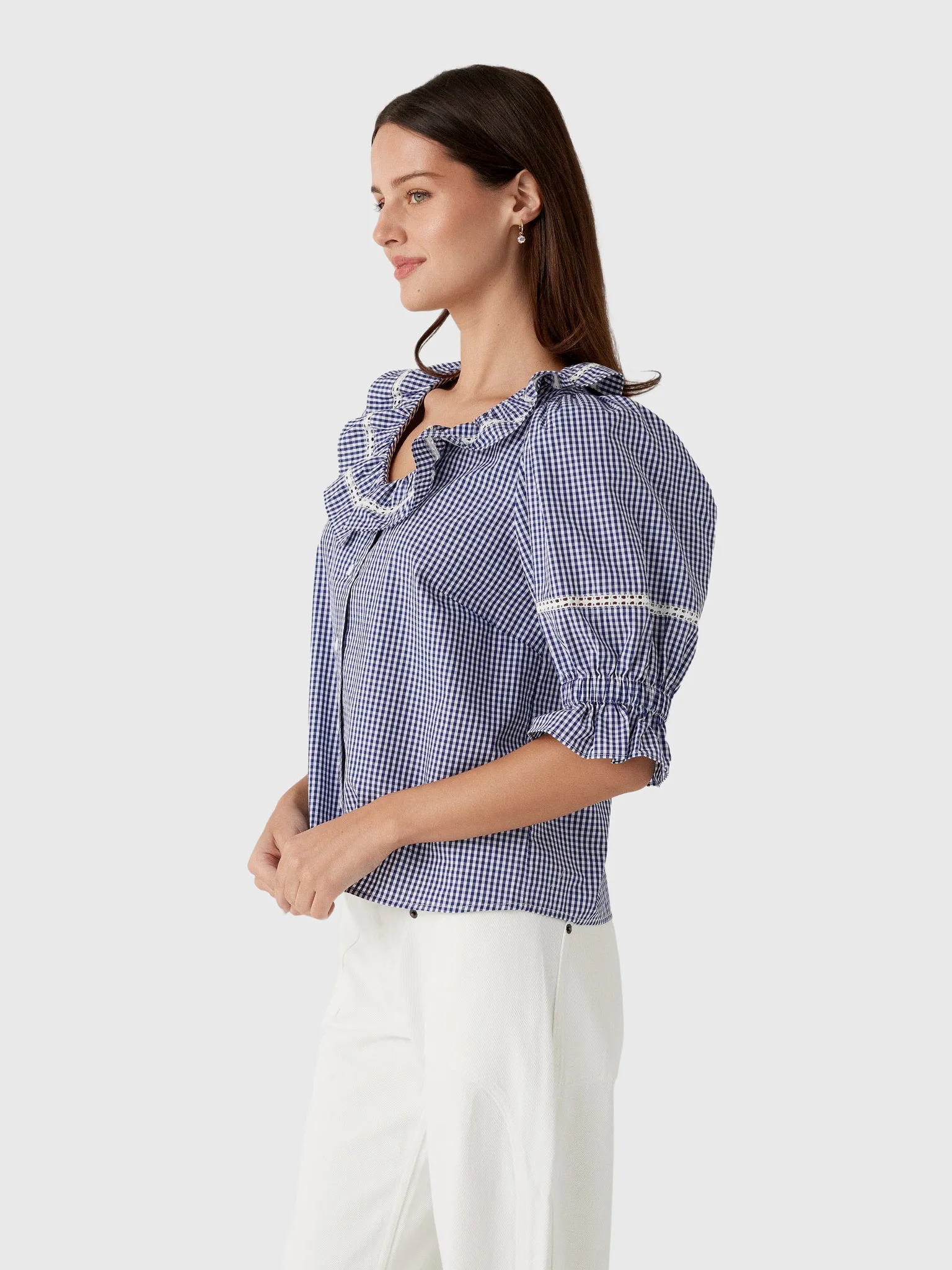 Hunter Bell Women's Valene Blouse sold by Saint Bernard product image thumbnail 3