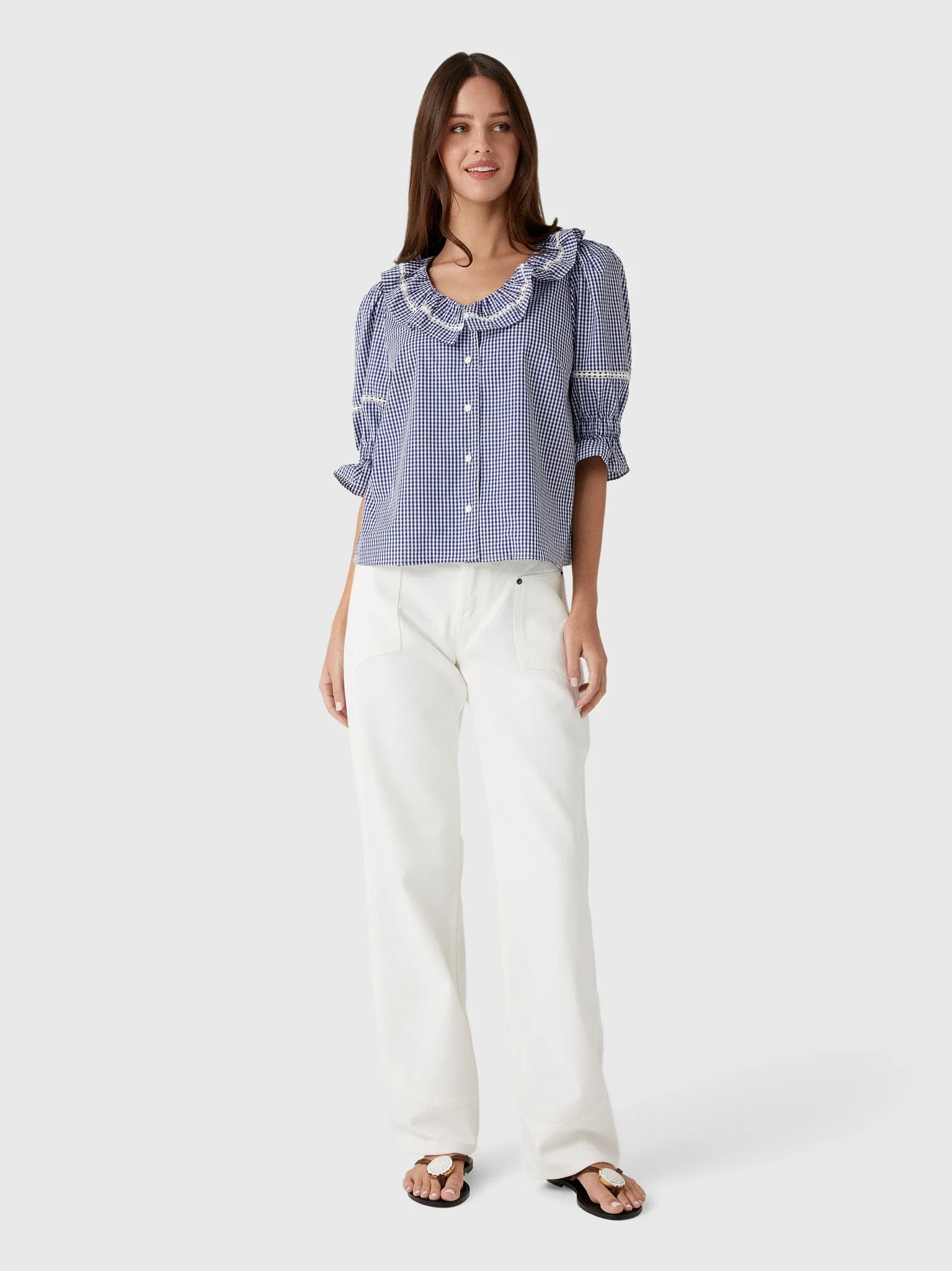 Hunter Bell Women's Valene Blouse sold by Saint Bernard product image thumbnail 2