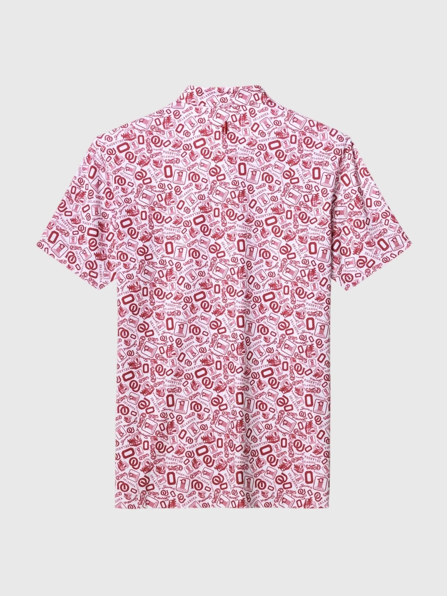 Johnnie-O Men's University of Oklahoma Galvin Performance Jersey Printed Polo sold by Saint Bernard product image thumbnail 2