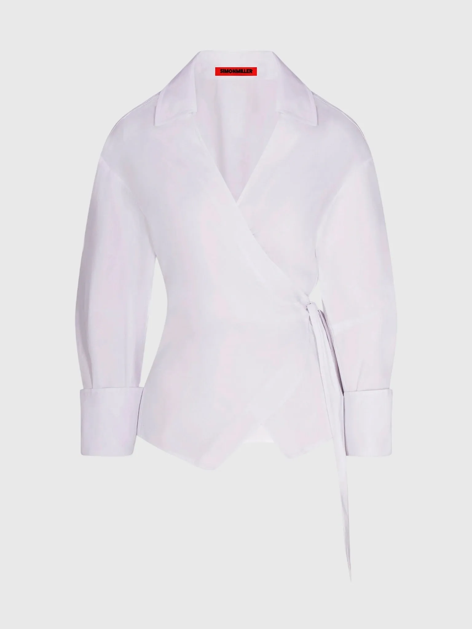 Simon Miller Women's Anya Poplin Wrap Top sold by Saint Bernard product image thumbnail 2