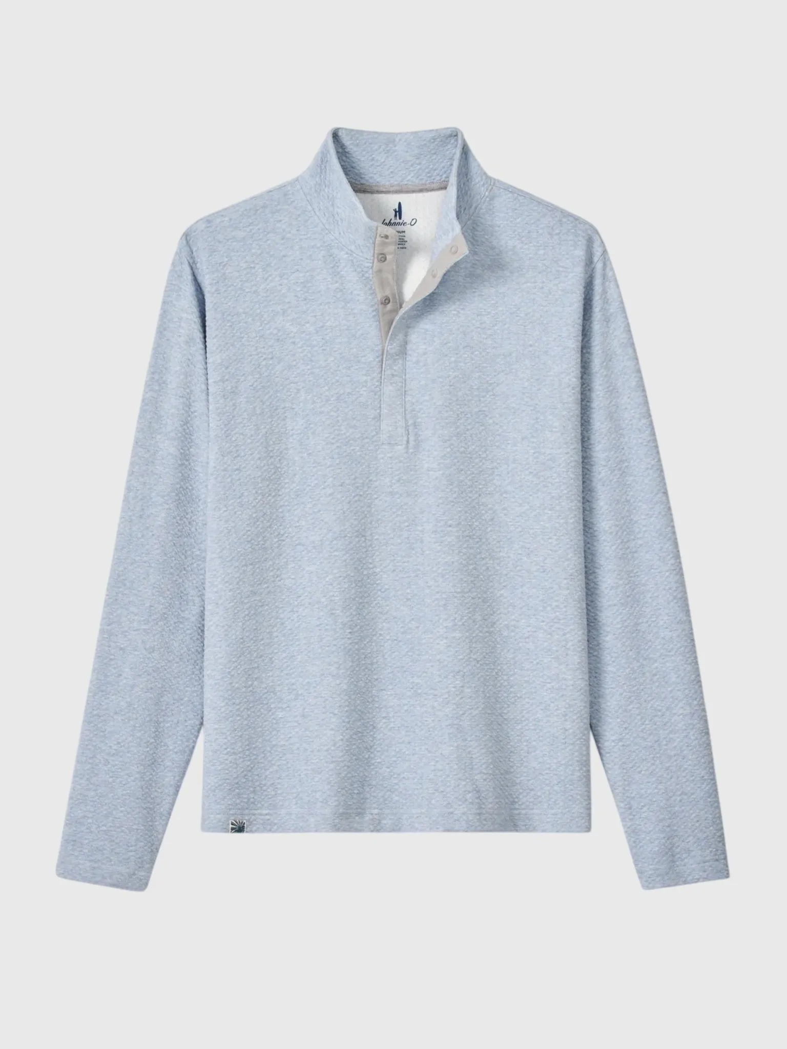 Johnnie-O Men's Ransel Hidden Snap Pullover sold by Saint Bernard