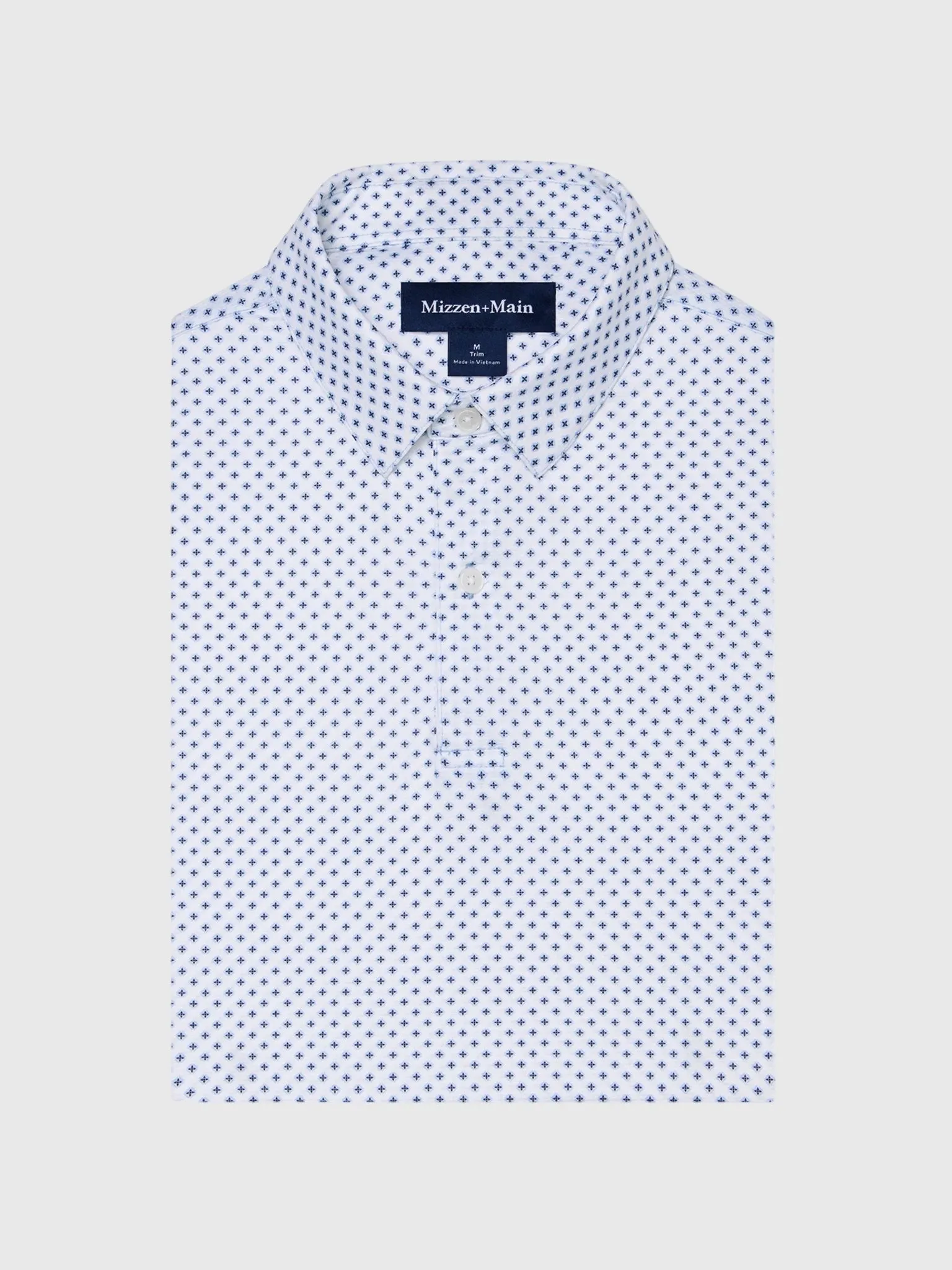 Mizzen+Main Men's Trim Halyard Polo sold by Saint Bernard