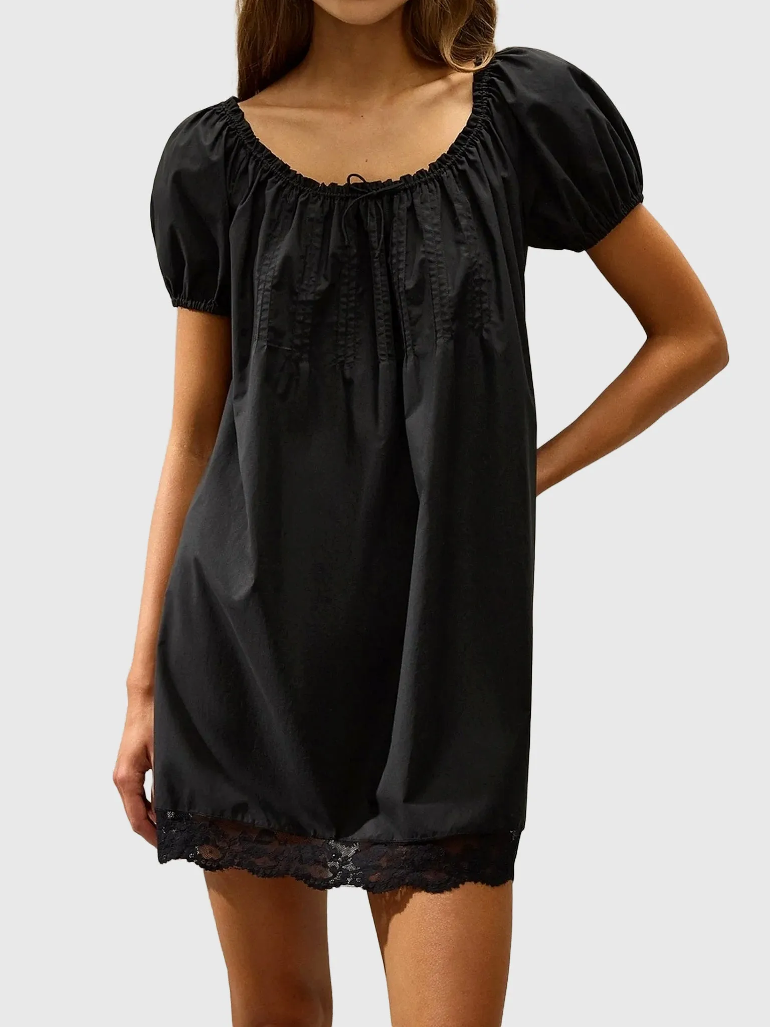 Faithfull The Brand Women's Conca Mini Dress sold by Saint Bernard