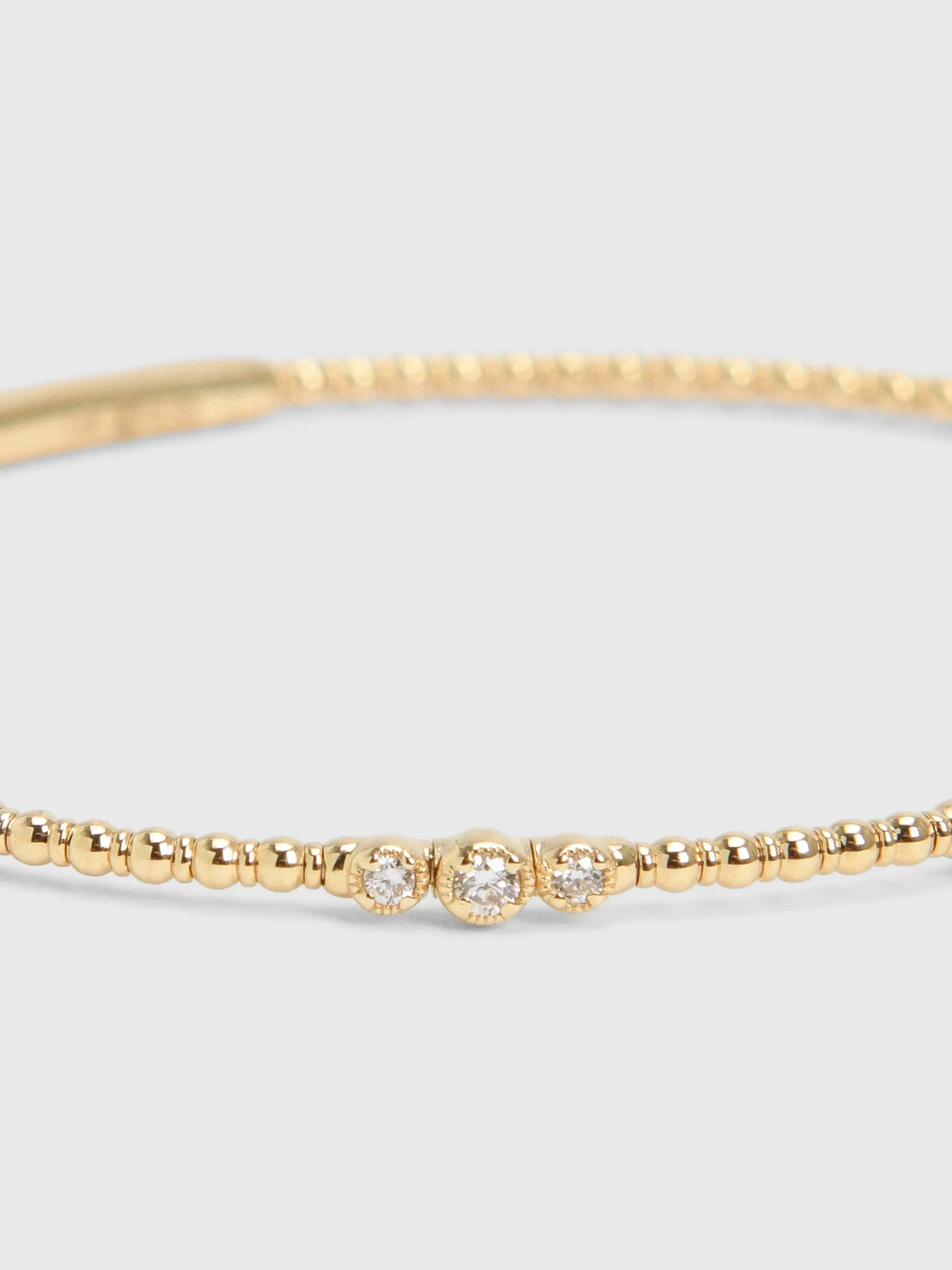Francie B. Gold Flex Band Bracelet sold by Saint Bernard product image thumbnail 3