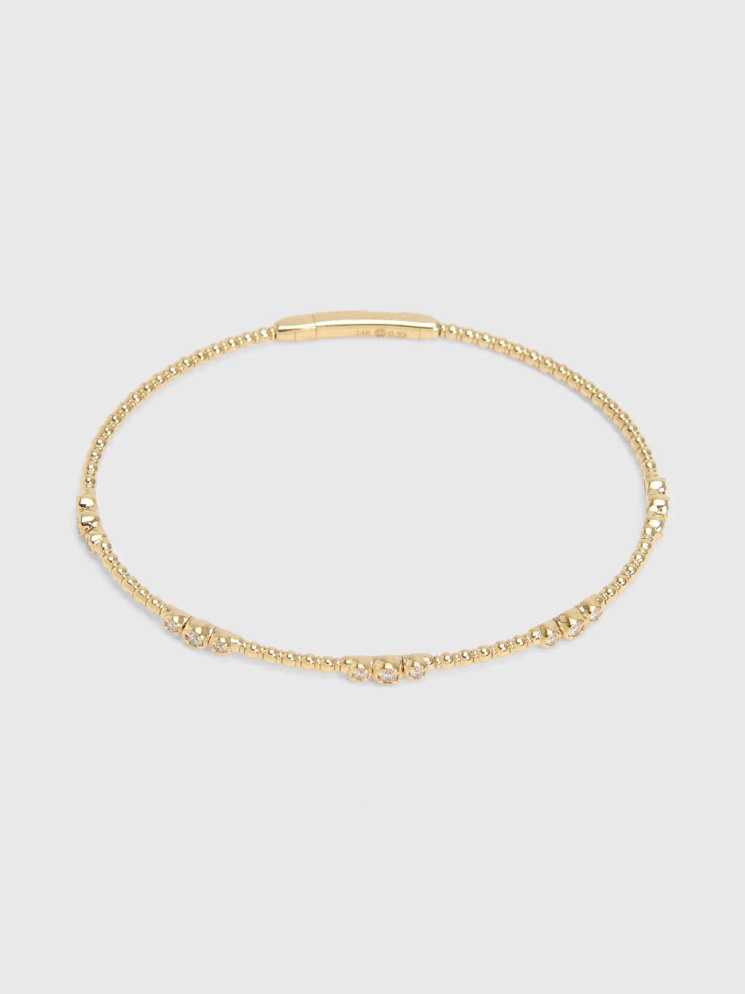Francie B. Gold Flex Band Bracelet sold by Saint Bernard product image thumbnail 4