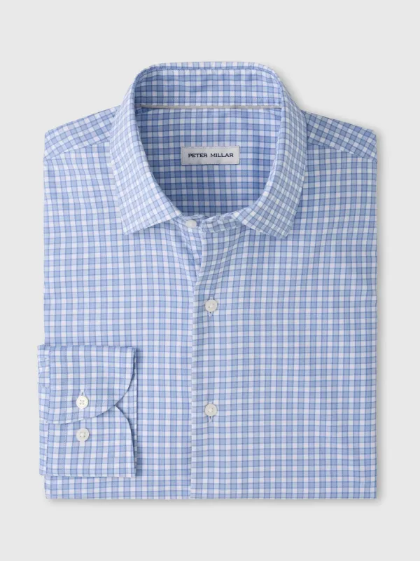 Peter Millar Crown Men's Atlas Crown Lite Cotton-Stretch Sport Shirt made by Peter Millar