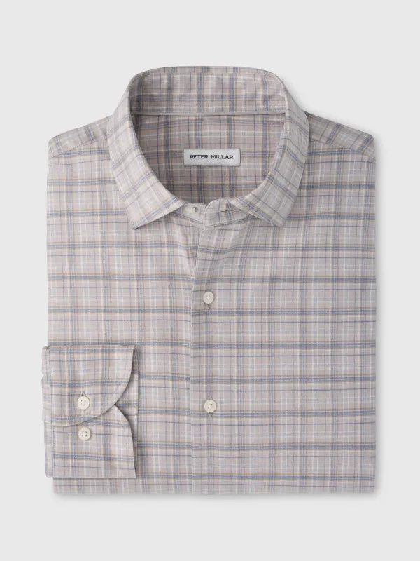 Peter Millar Crown Men's Griffin Crown Soft Twill Sport Shirt made by Peter Millar