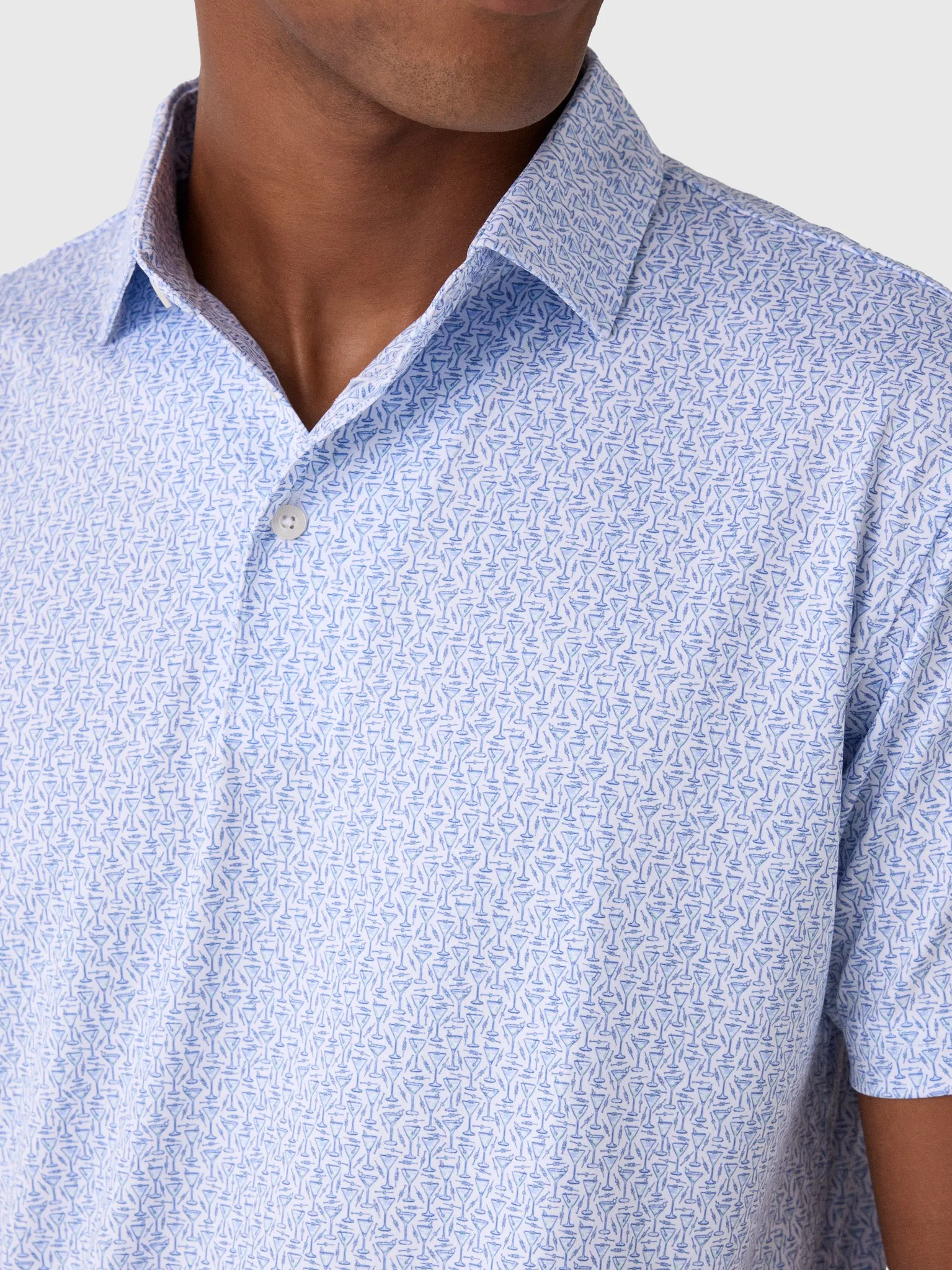 Rhoback Men's The Extra Dirty Performance Polo sold by Saint Bernard product image thumbnail 5