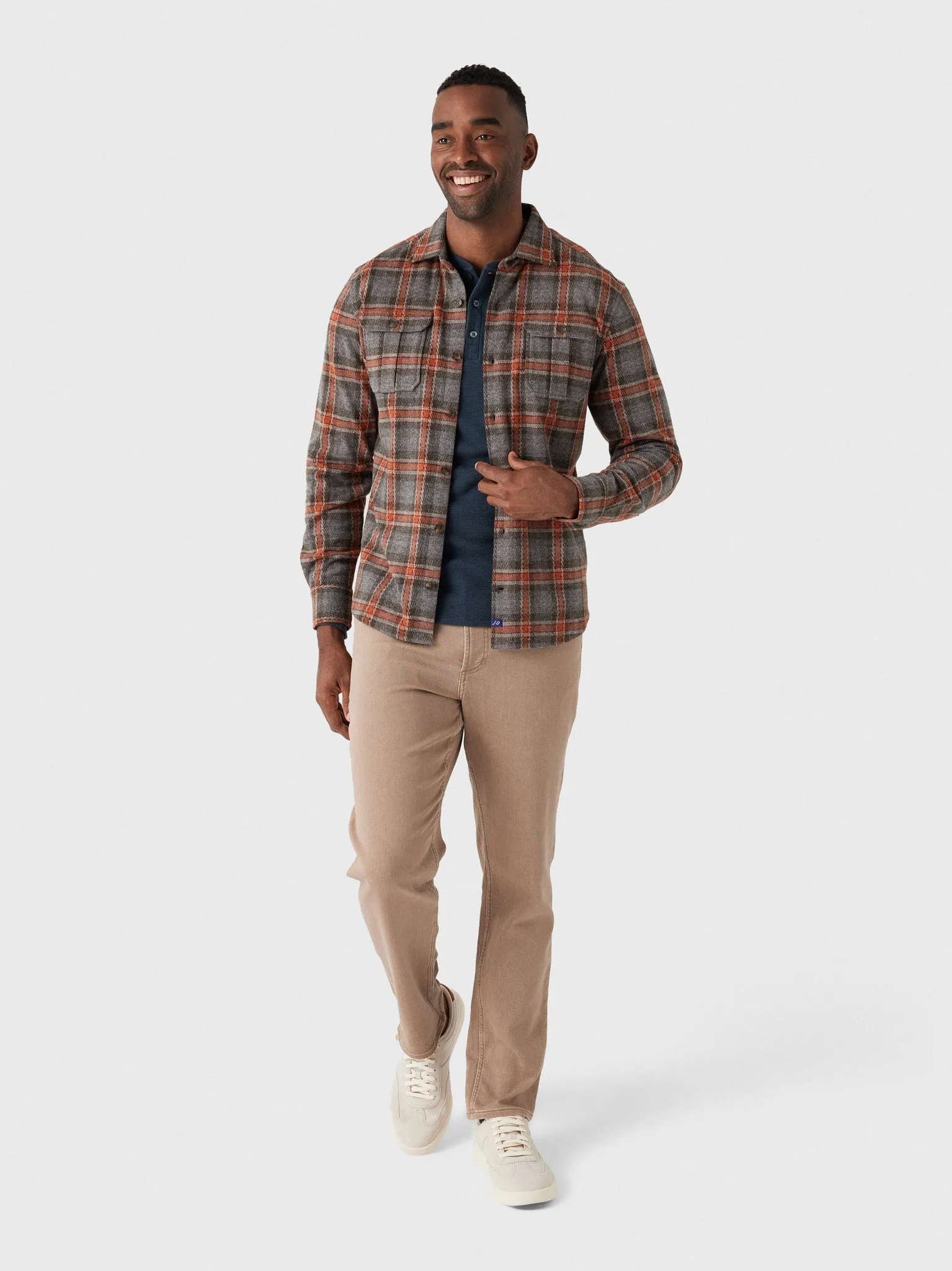 Johnnie-O Men's Downhill Pane Button-Down Shirt sold by Saint Bernard product image thumbnail 2