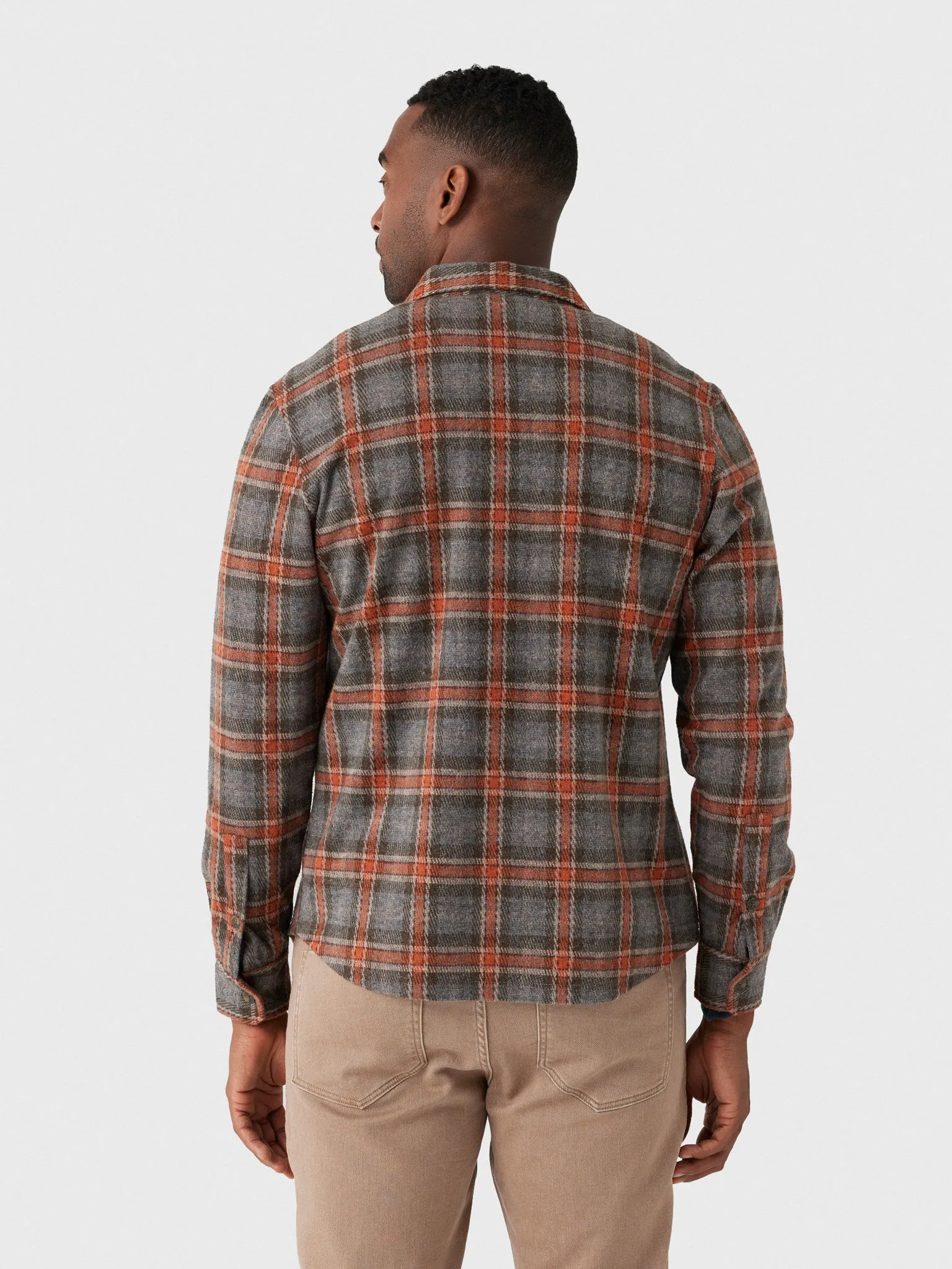 Johnnie-O Men's Downhill Pane Button-Down Shirt sold by Saint Bernard product image thumbnail 4