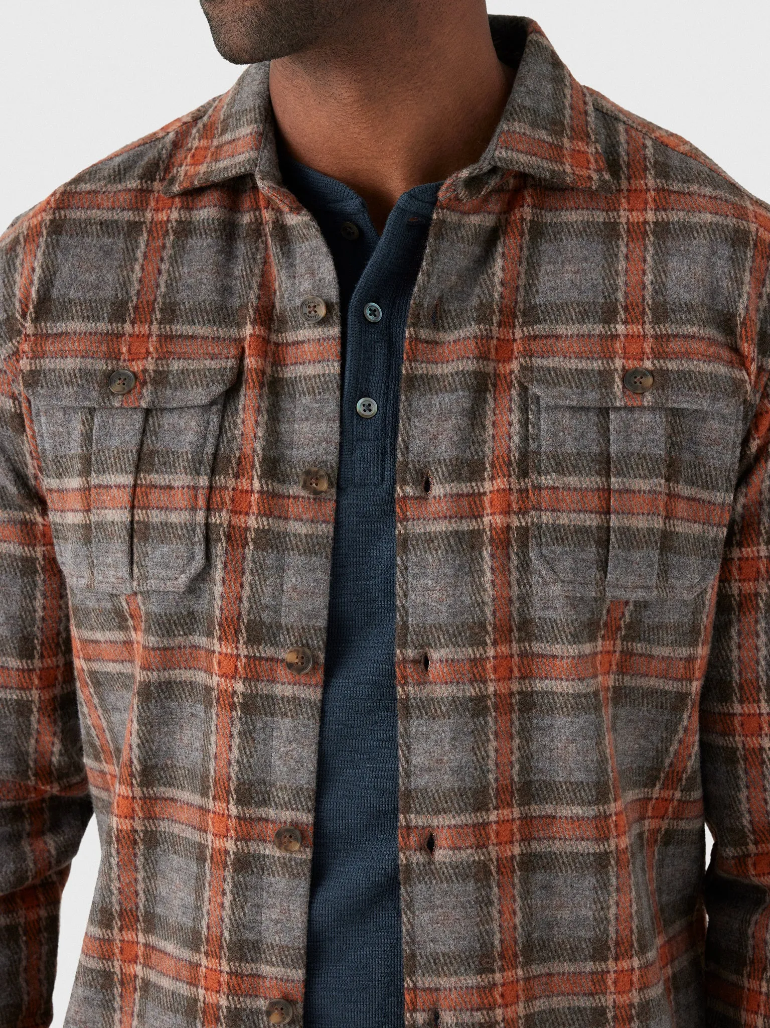 Johnnie-O Men's Downhill Pane Button-Down Shirt sold by Saint Bernard product image thumbnail 5