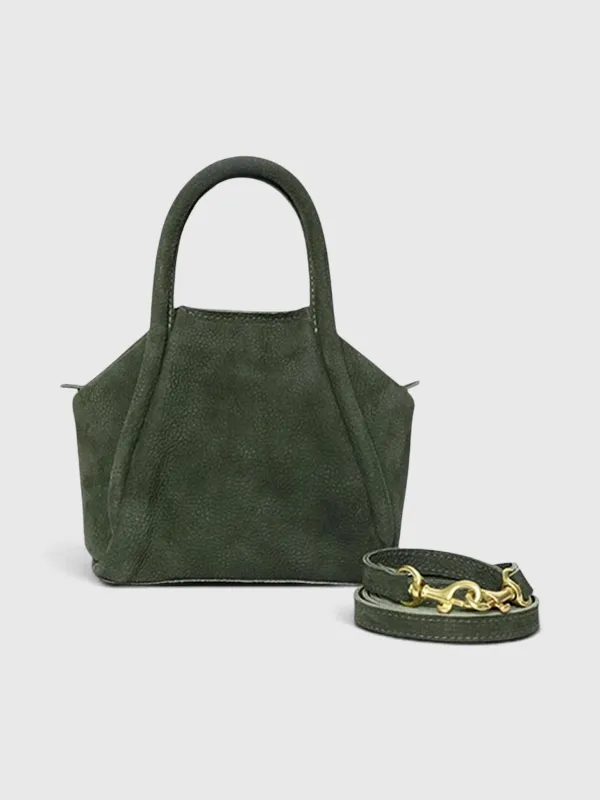 Oliveve Mini Taya Top Handle Crossbody Bag made by Saint Bernard