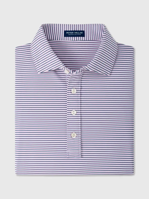 Peter Millar Crown Crafted Men's Rondo Performance Jersey Polo made by Peter Millar