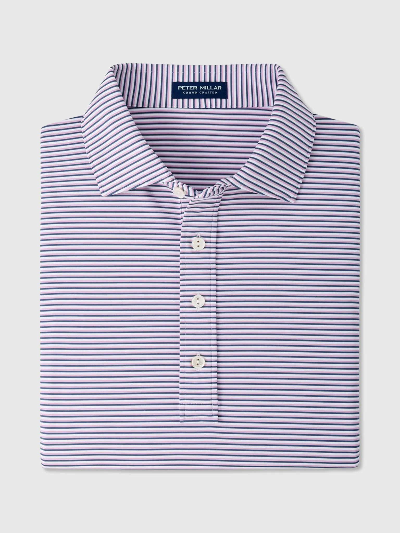 Peter Millar Crown Crafted Men's Rondo Performance Jersey Polo sold by Saint Bernard