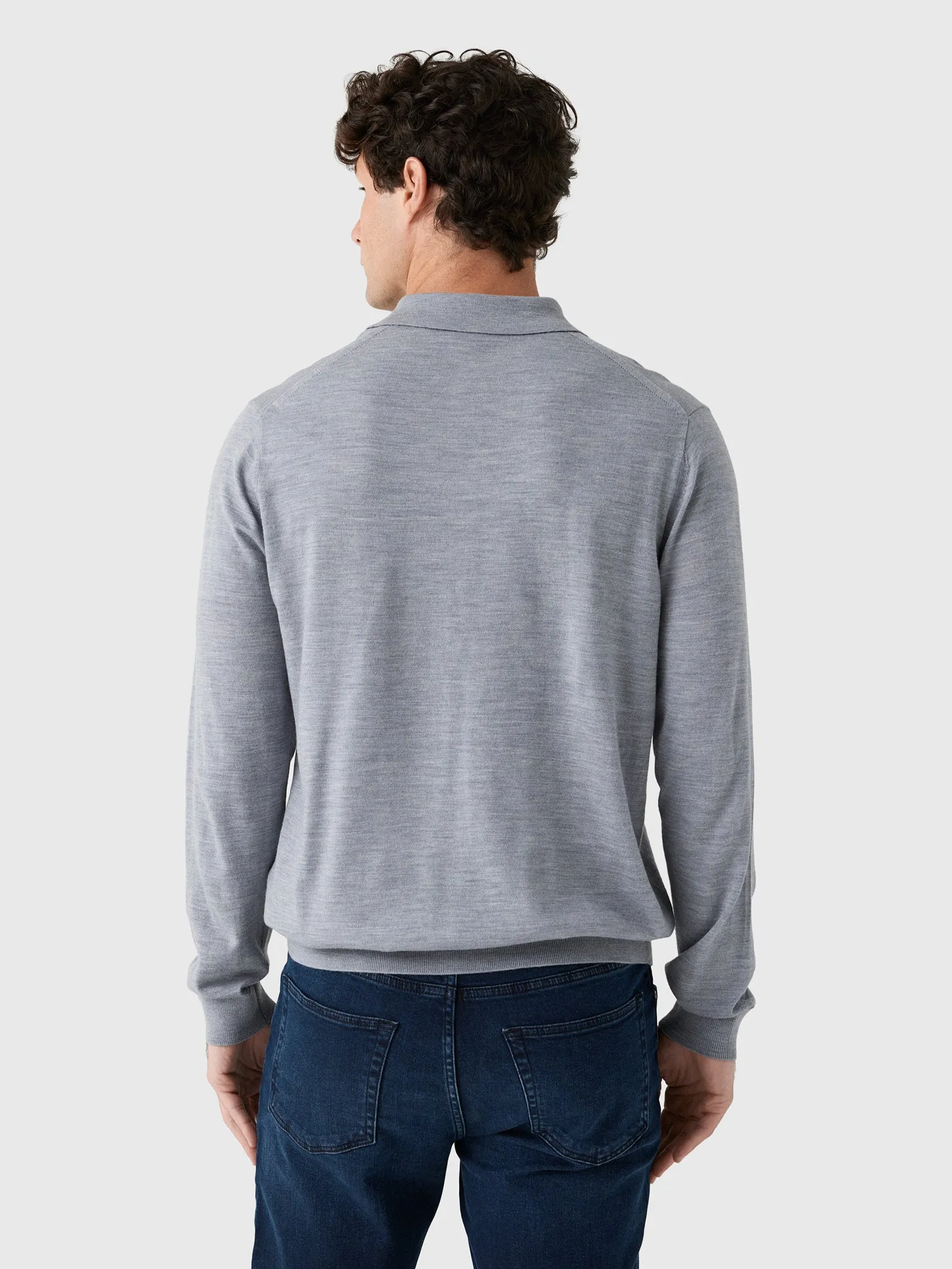 Peter Millar Crown Crafted Men's Dorset Sweater Polo sold by Saint Bernard product image thumbnail 4