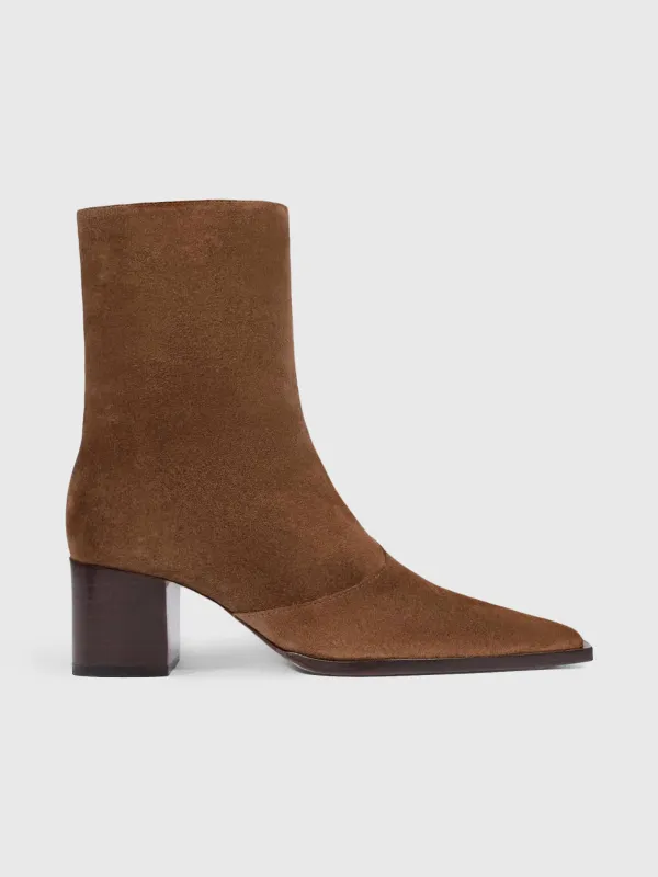 Schutz Women's Raffaela Mid Bootie made by SCHUTZ