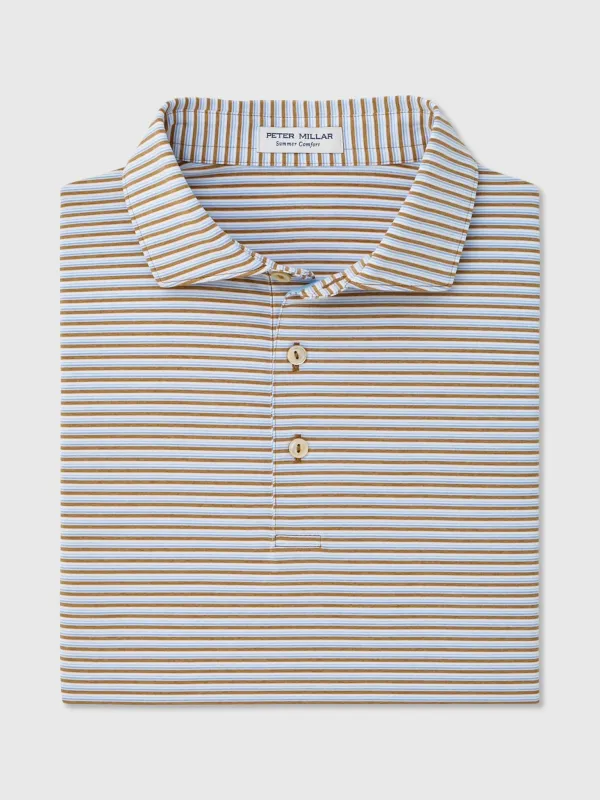 Peter Millar Crown Sport Men's Brooks Performance Jersey Polo made by Peter Millar