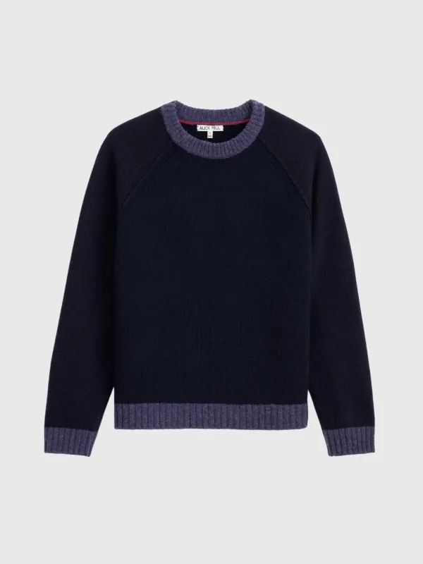 Alex Mill Men's Hank Raglan Crewneck Sweater made by Alex Mill