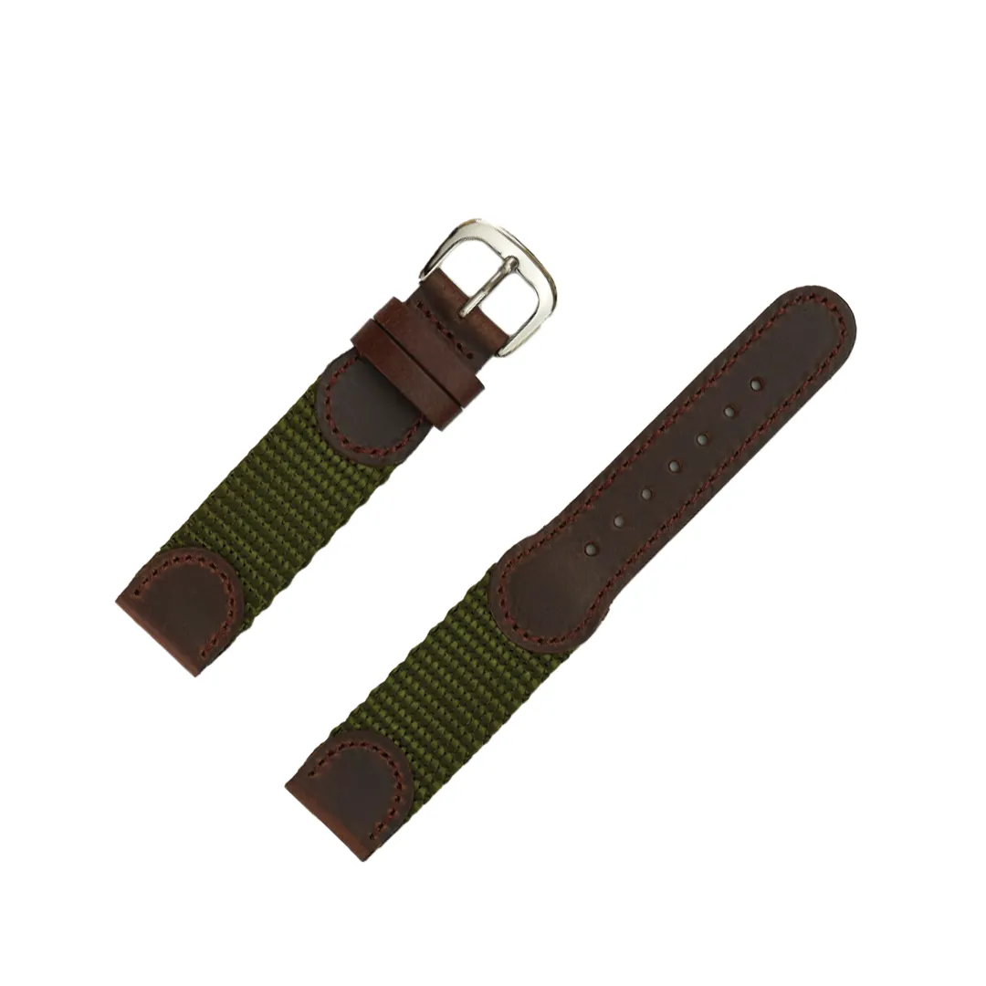Olive Seafarer's Watchband sold by Morris and King