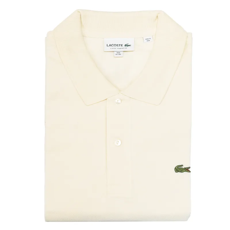 Cream Original L.12.12 Polo made by Lacoste