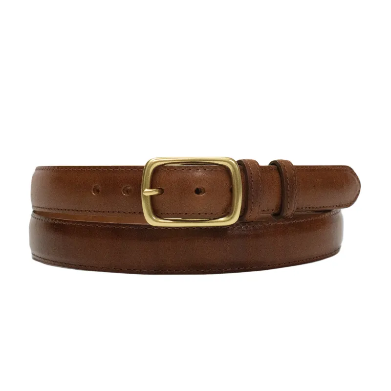 1" Brown Latigo Classic Leather Belt sold by Morris and King