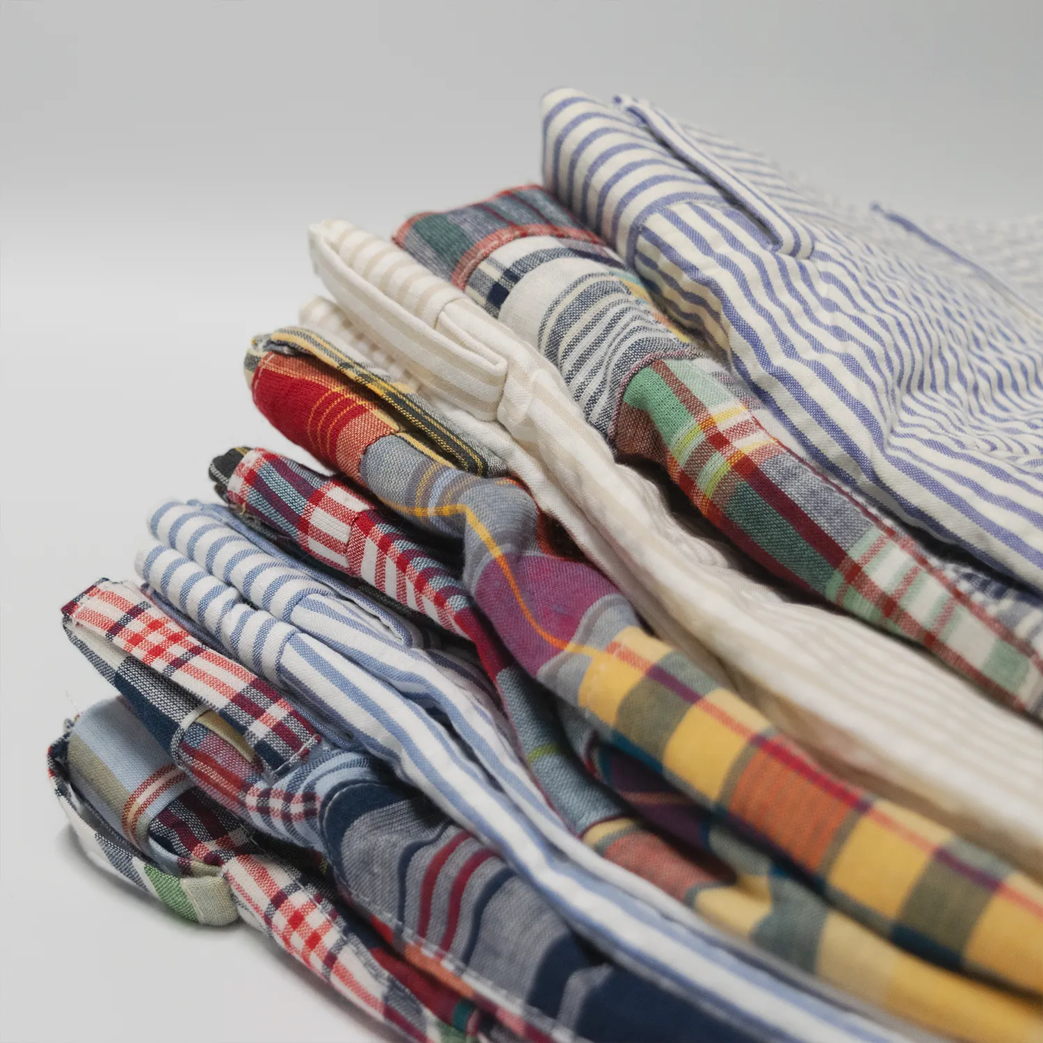 Yellow Patch Madras Shorts - Classic Fit (SS24) sold by Morris and King product image thumbnail 4