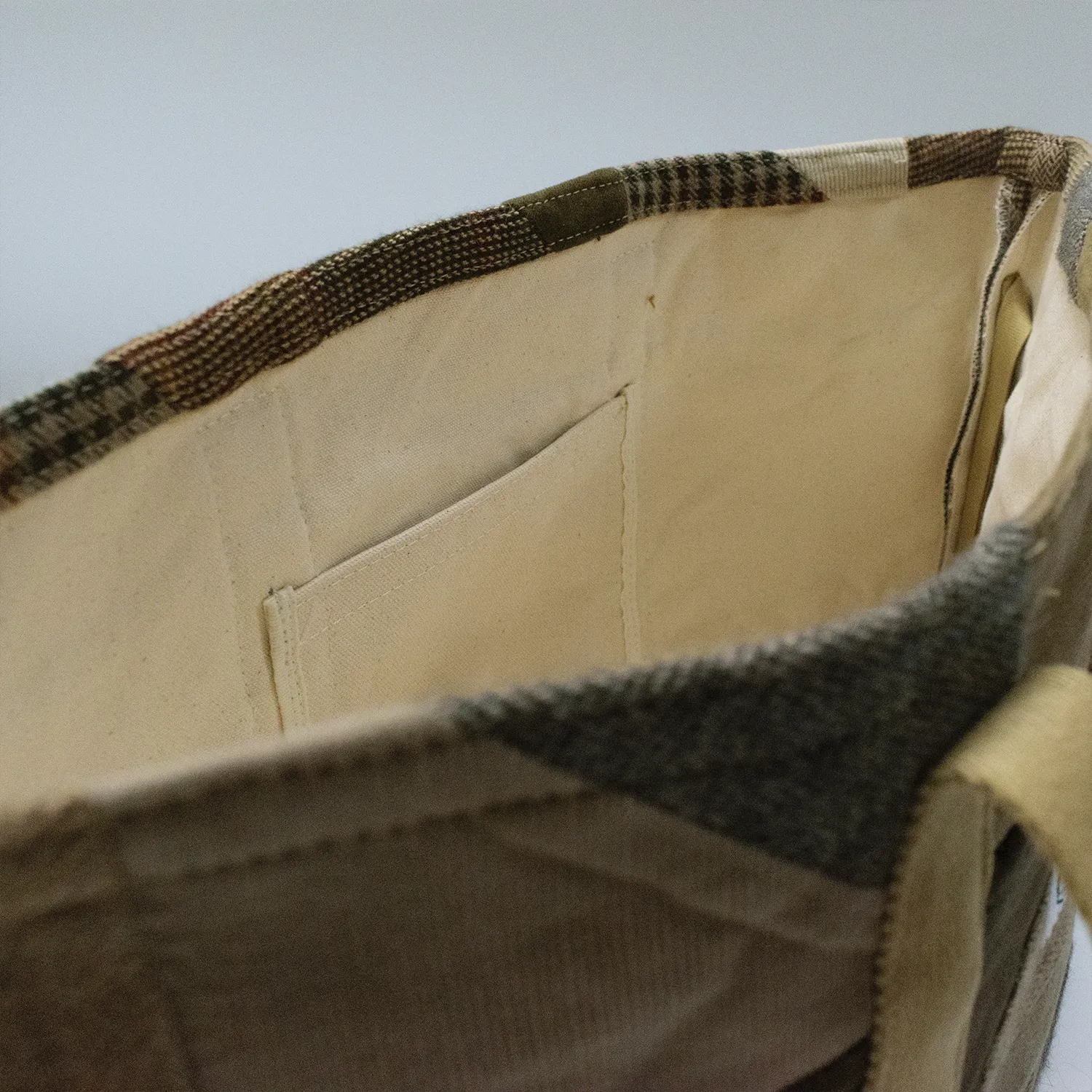 Original Patch Wool & Suede Tote Bag (Limited Edition) sold by Morris and King product image thumbnail 3