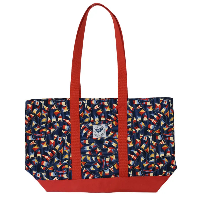 Red Ships Ahoy Tote Bag (Limited Edition) made by Morris and King