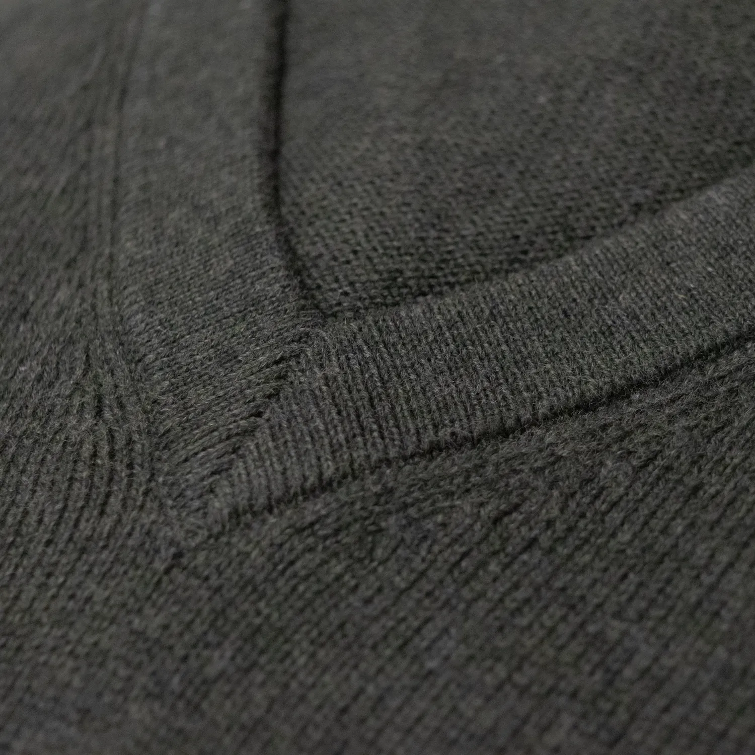 Dark Green V-Neck Sweater sold by Morris and King product image thumbnail 2