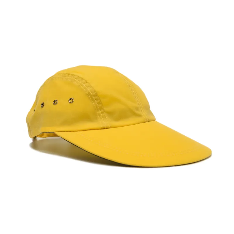 Yellow Waxed Canvas Swordfish Hat made by Quaker Marine Supply