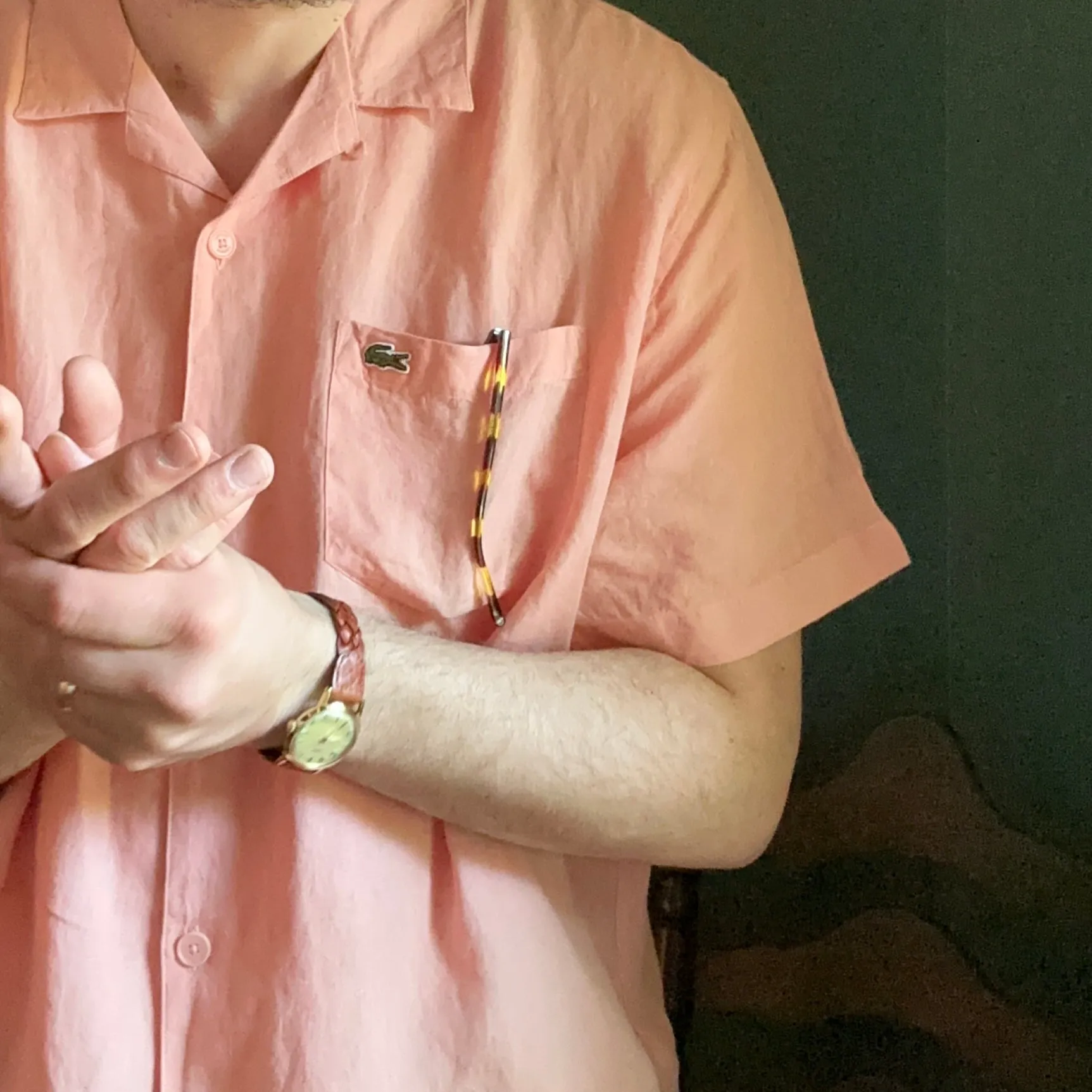 Rose Relaxed Linen Shirt sold by Morris and King product image thumbnail 2