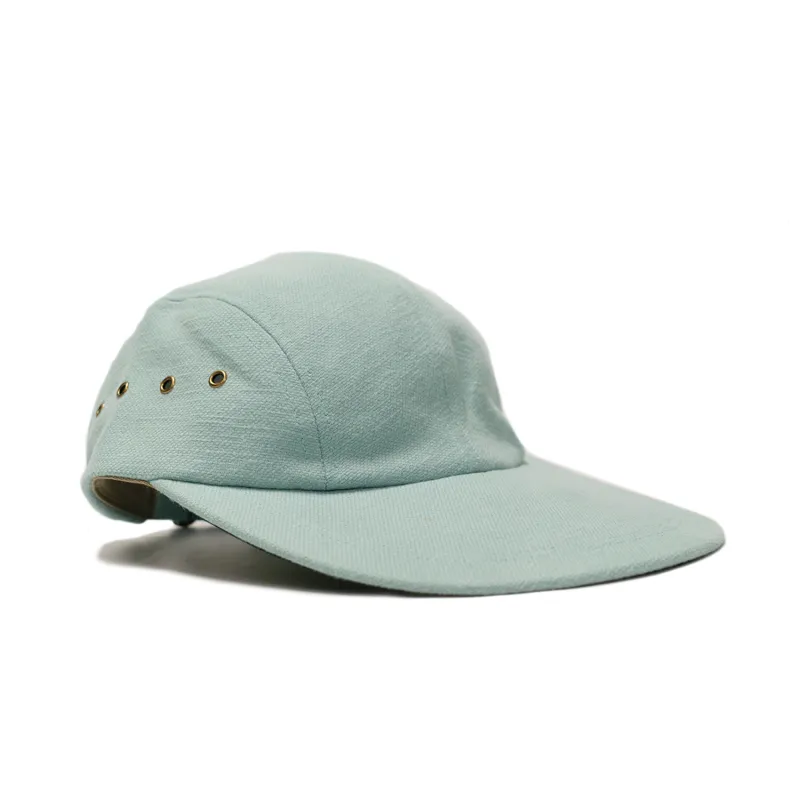 Powder Blue Linen Swordfish Hat made by Quaker Marine Supply