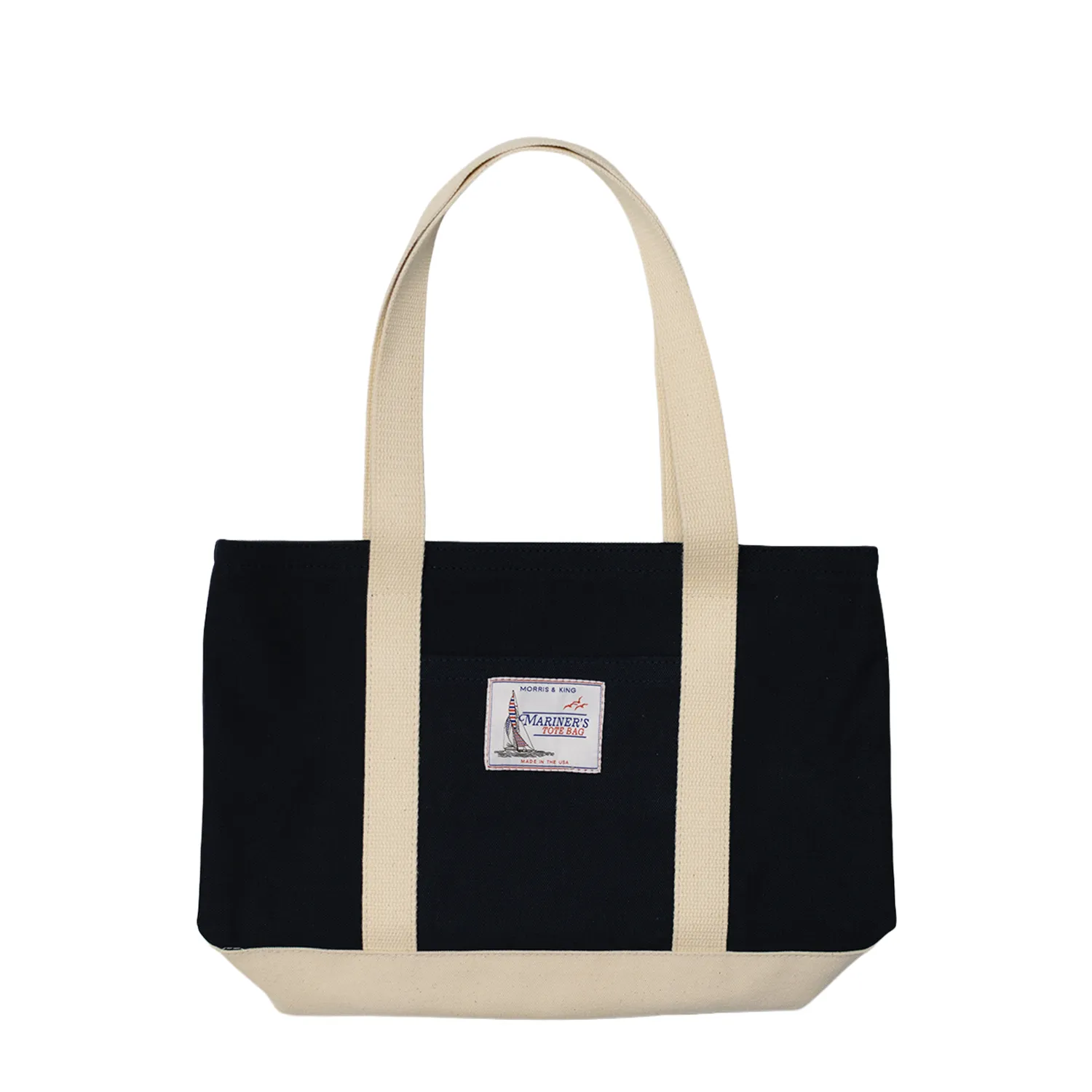 Navy / Natural Mariner's Tote Bag sold by Morris and King product image thumbnail 3