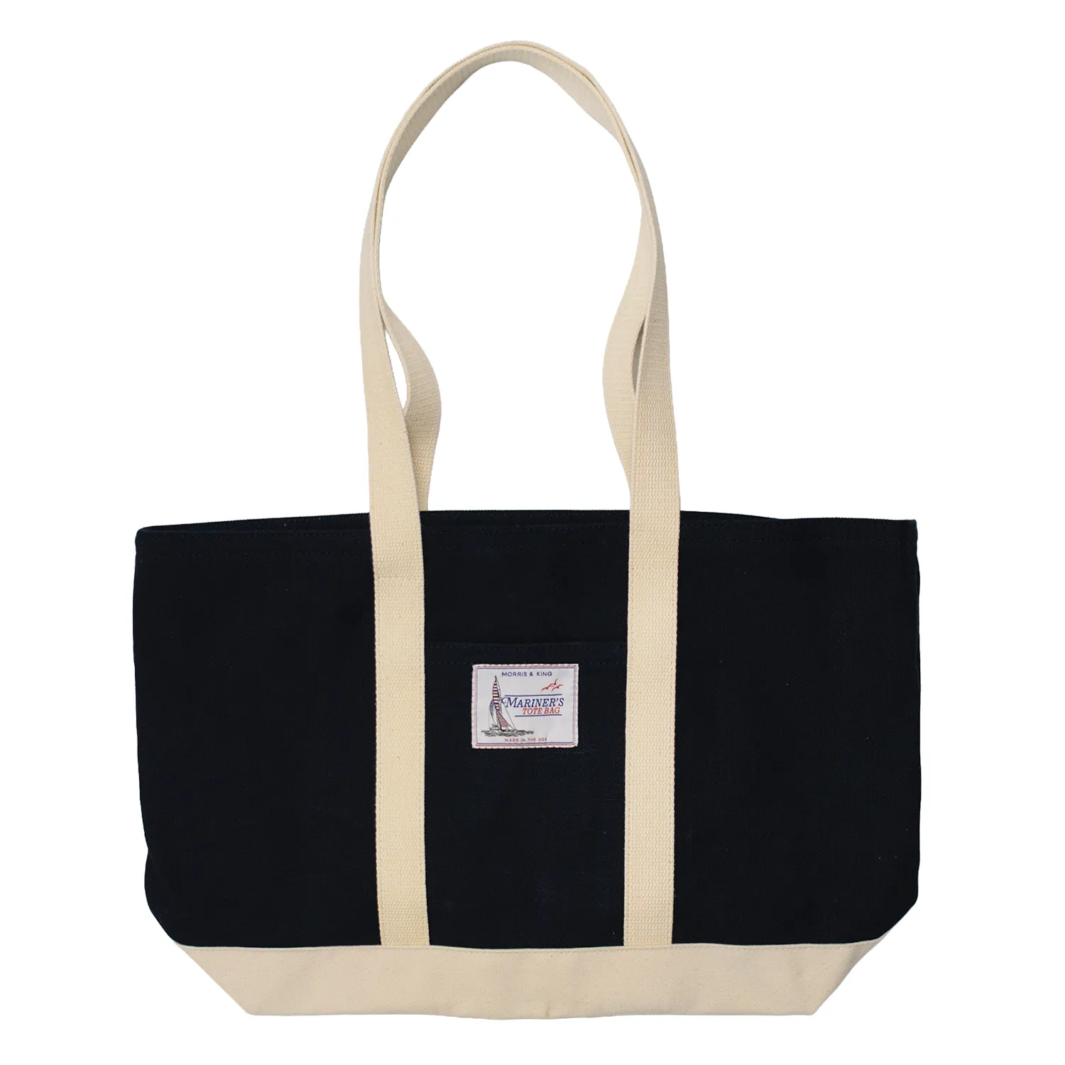 Navy / Natural Mariner's Tote Bag sold by Morris and King product image thumbnail 2