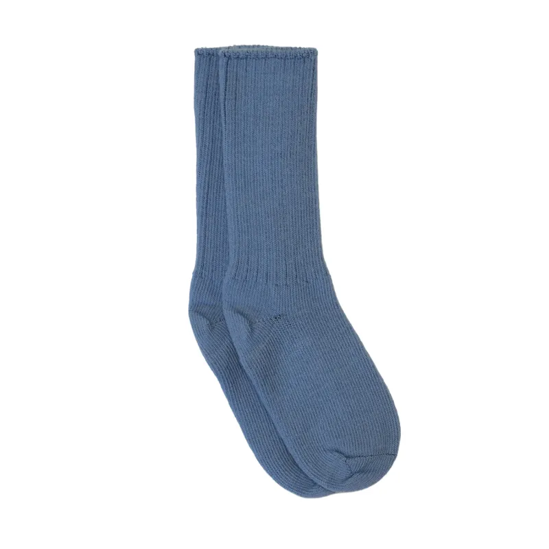 Cornflower Organic Wool Socks made by Maggie’s Organics