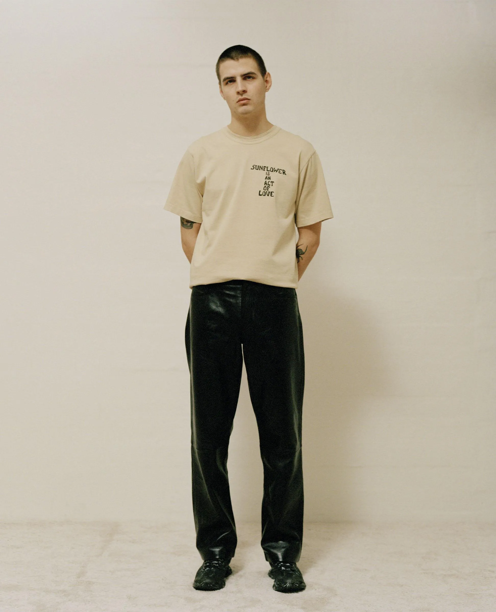 MASTER SS LOVE TEE . OFF WHITE sold by Sunflower