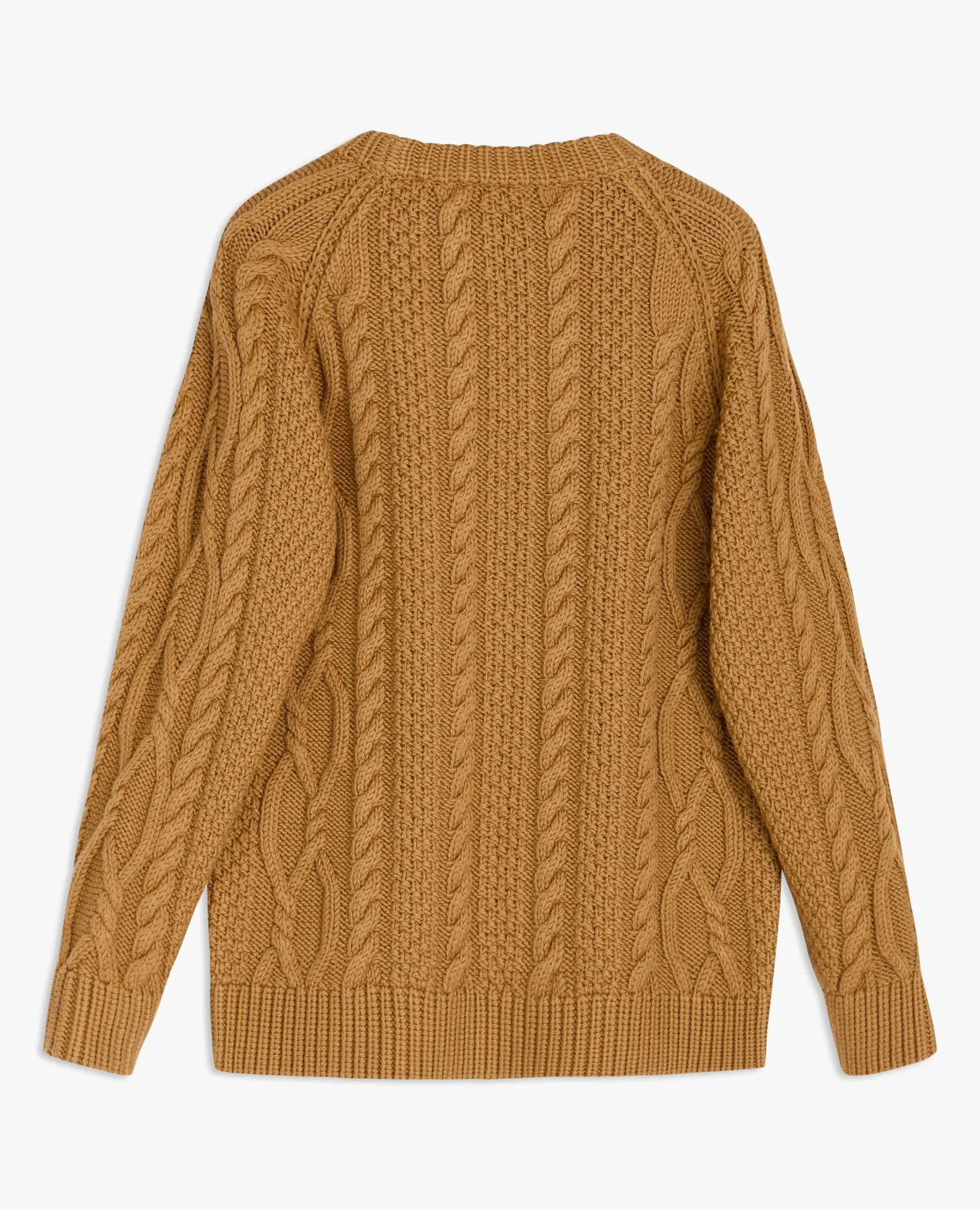 CABLE KNIT . LIGHT BROWN sold by Sunflower product image thumbnail 3