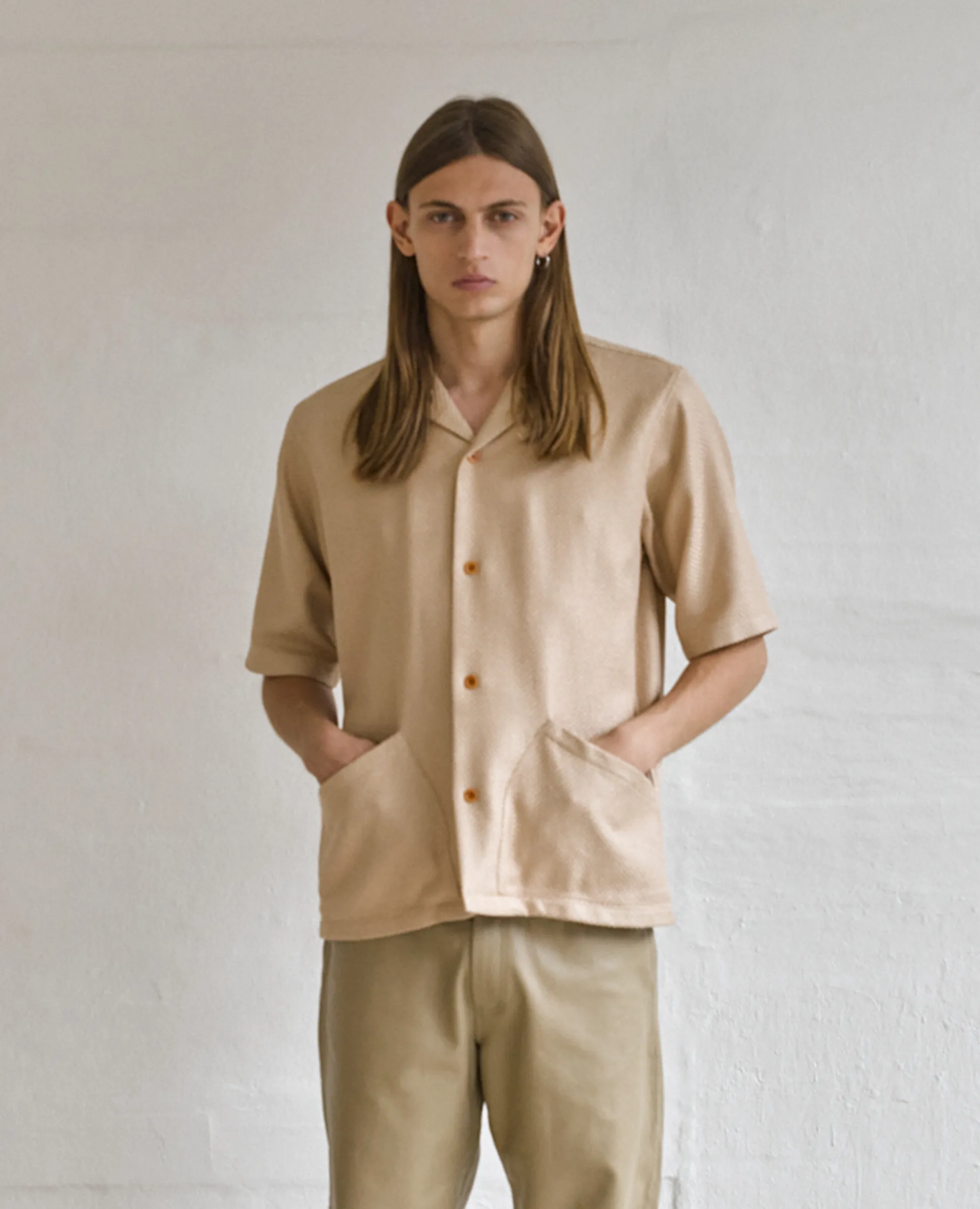 COCO SS SHIRT . KHAKI sold by Sunflower