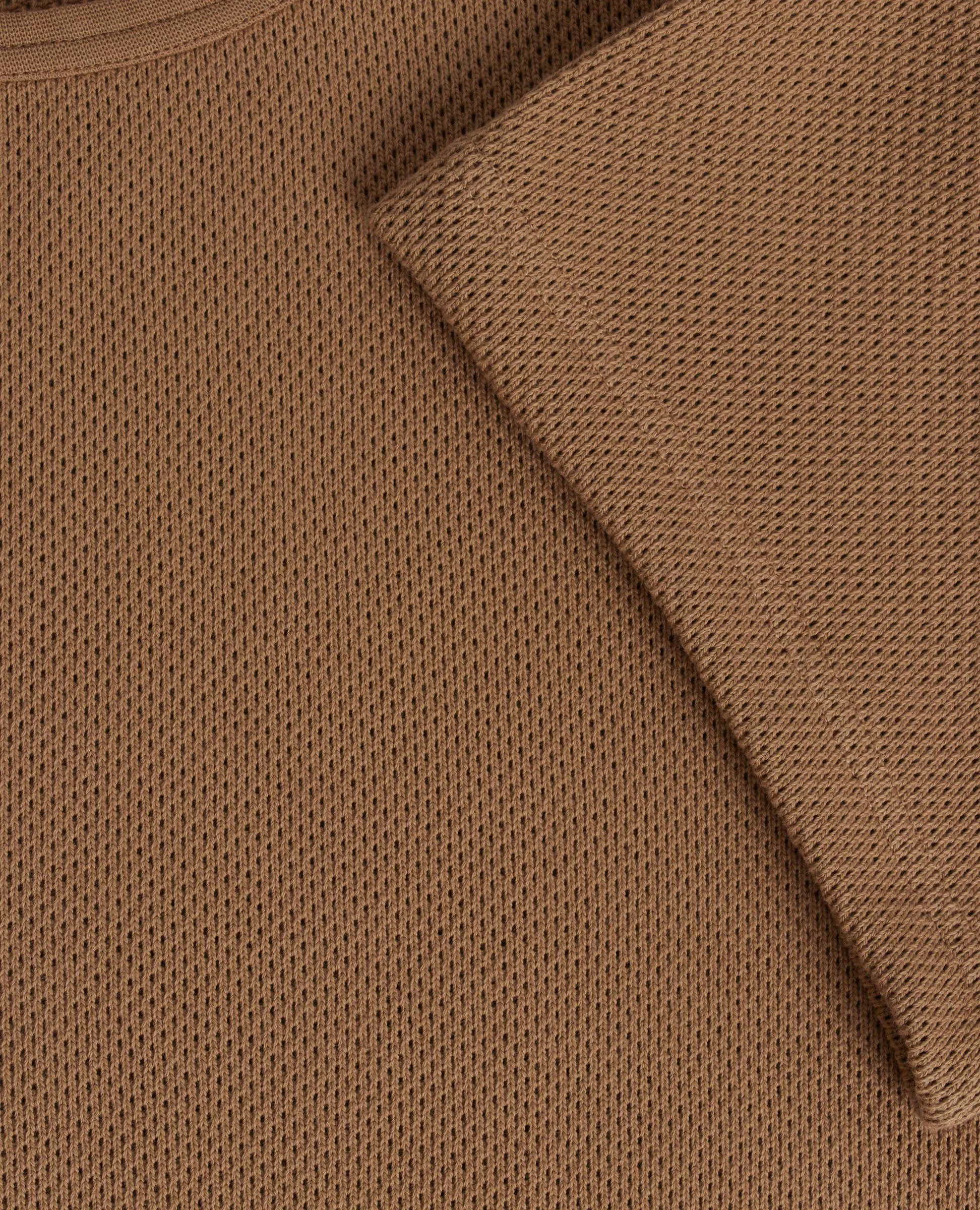 MESH CREW TEE . KHAKI sold by Sunflower product image thumbnail 3