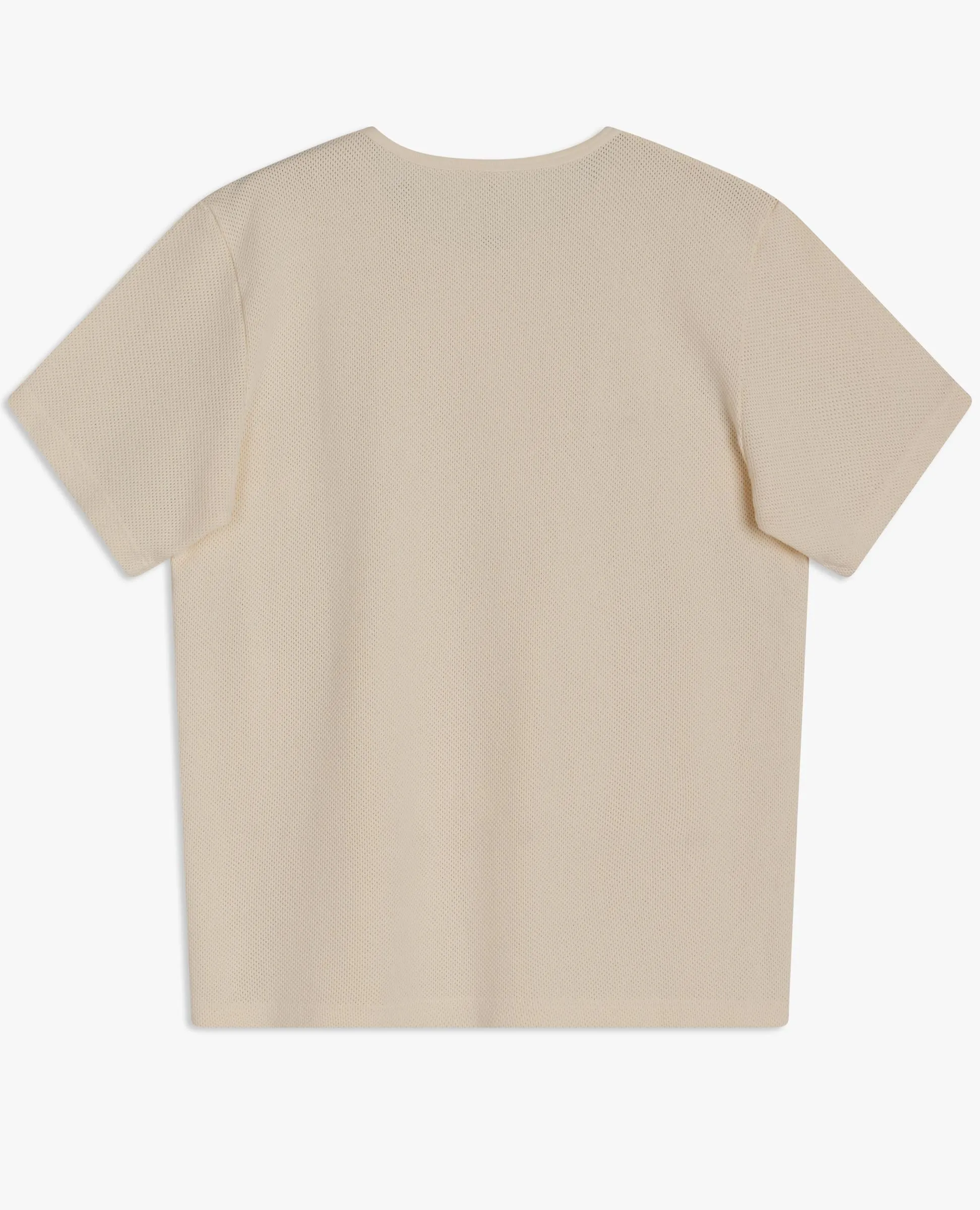 MESH CREW TEE . OFF WHITE sold by Sunflower product image thumbnail 2