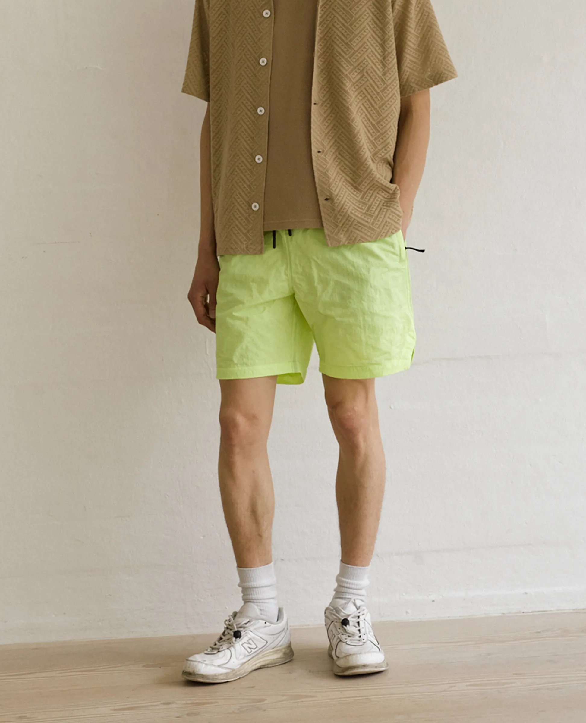 MIKE SHORTS . NEON YELLOW sold by Sunflower