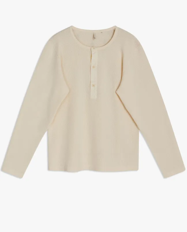 MESH HENLEY LS sold by Sunflower