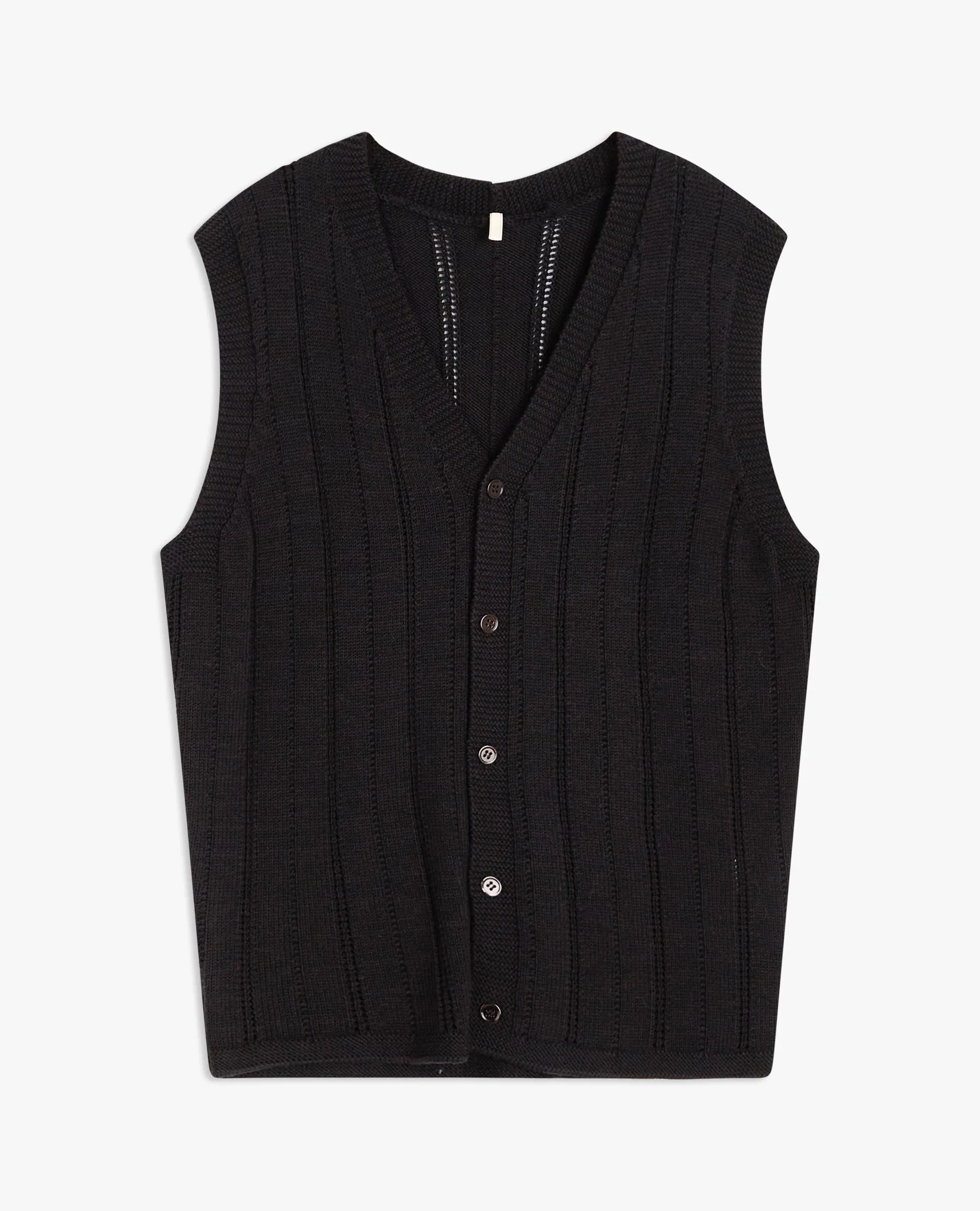 ALEX VEST . BLACK sold by Sunflower product image thumbnail 4