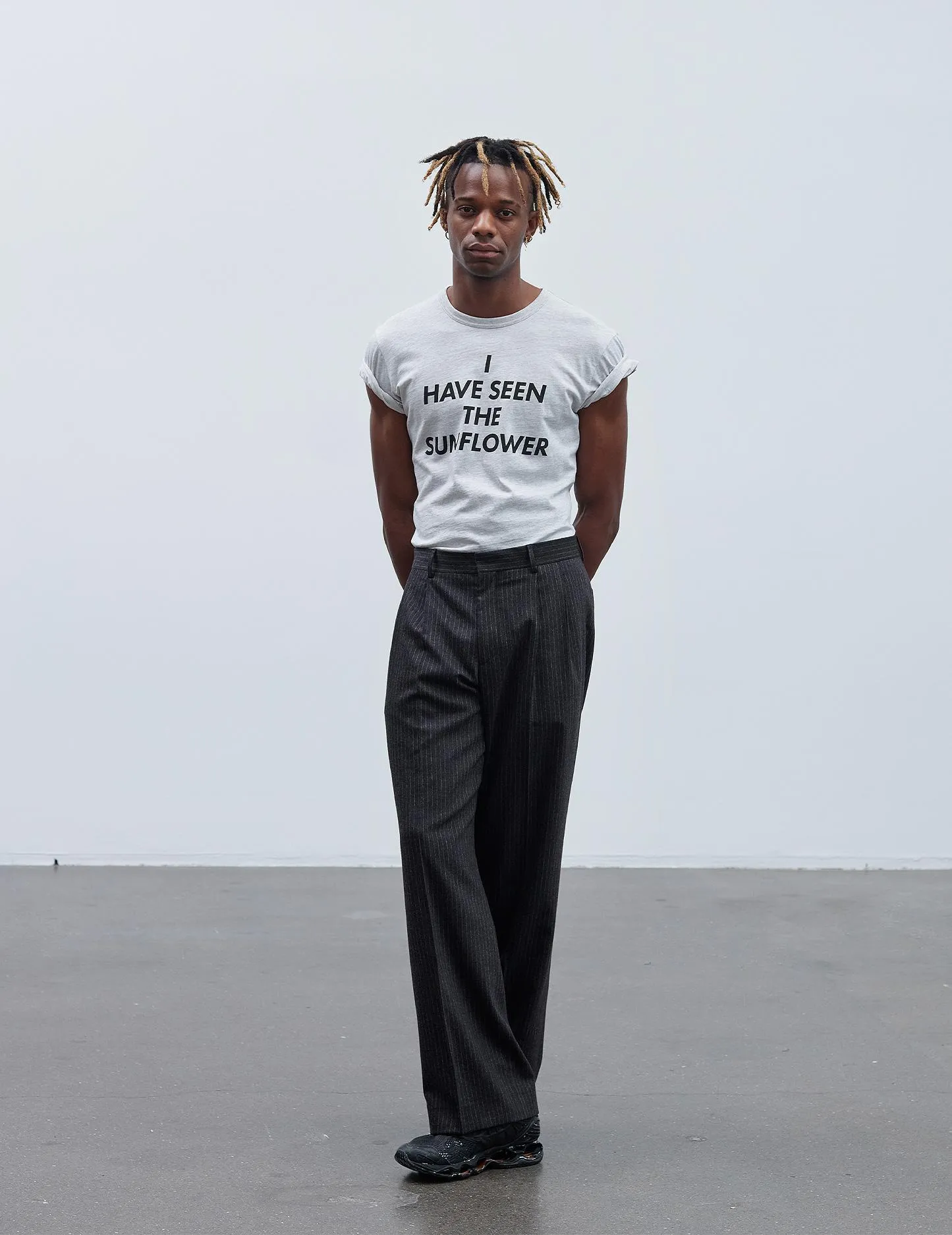 JAGGER TEE . LIGHT GREY MELANGE sold by Sunflower product image thumbnail 2