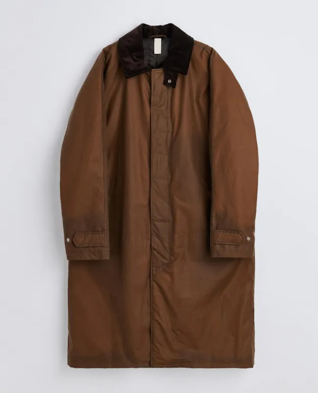 WAXED COAT . TAN sold by Sunflower