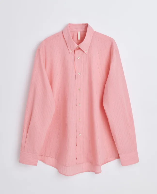 BUTTON DOWN SHIRT . PINK sold by Sunflower