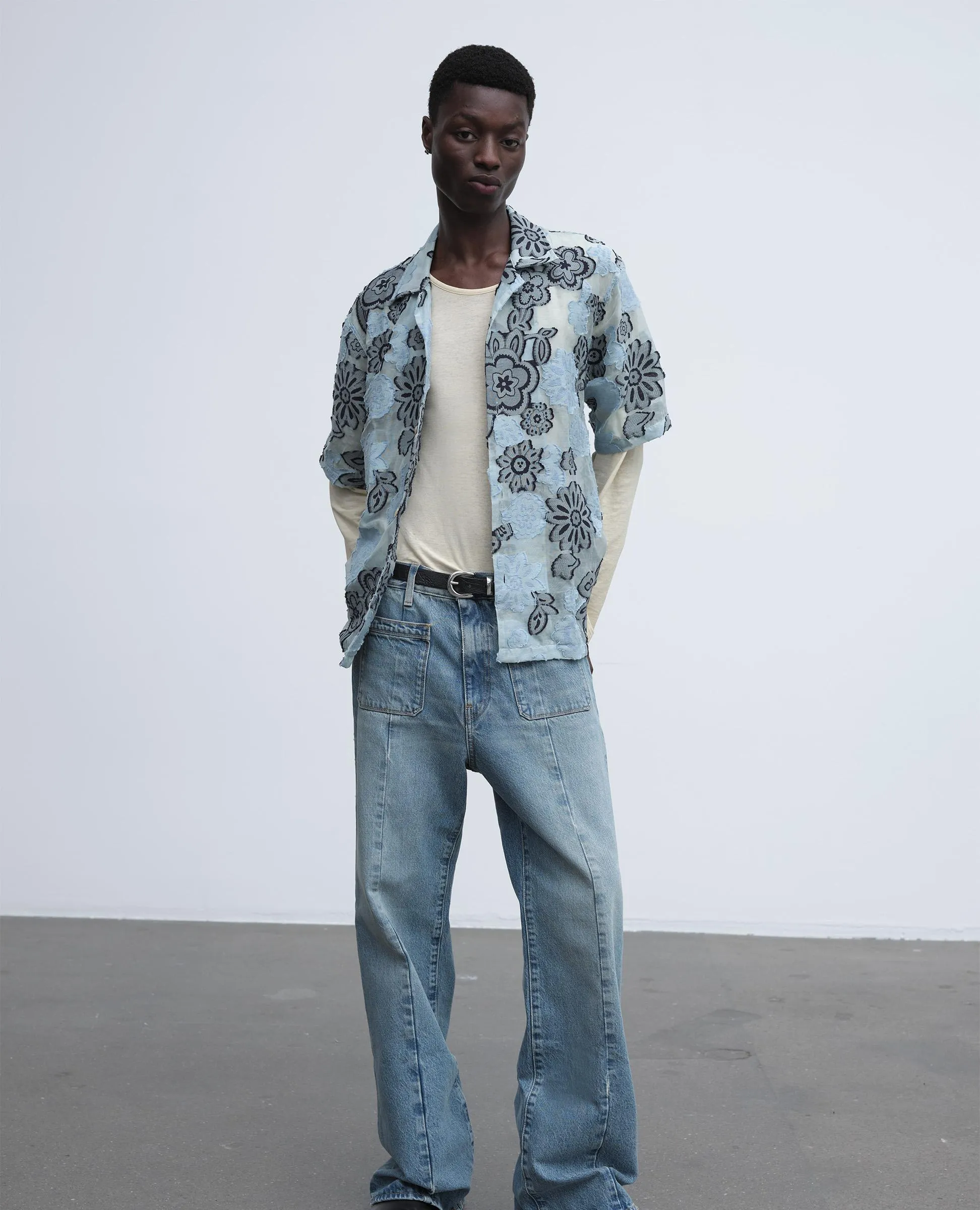 CAYO SHIRT SS . LIGHT BLUE sold by Sunflower product image thumbnail 2