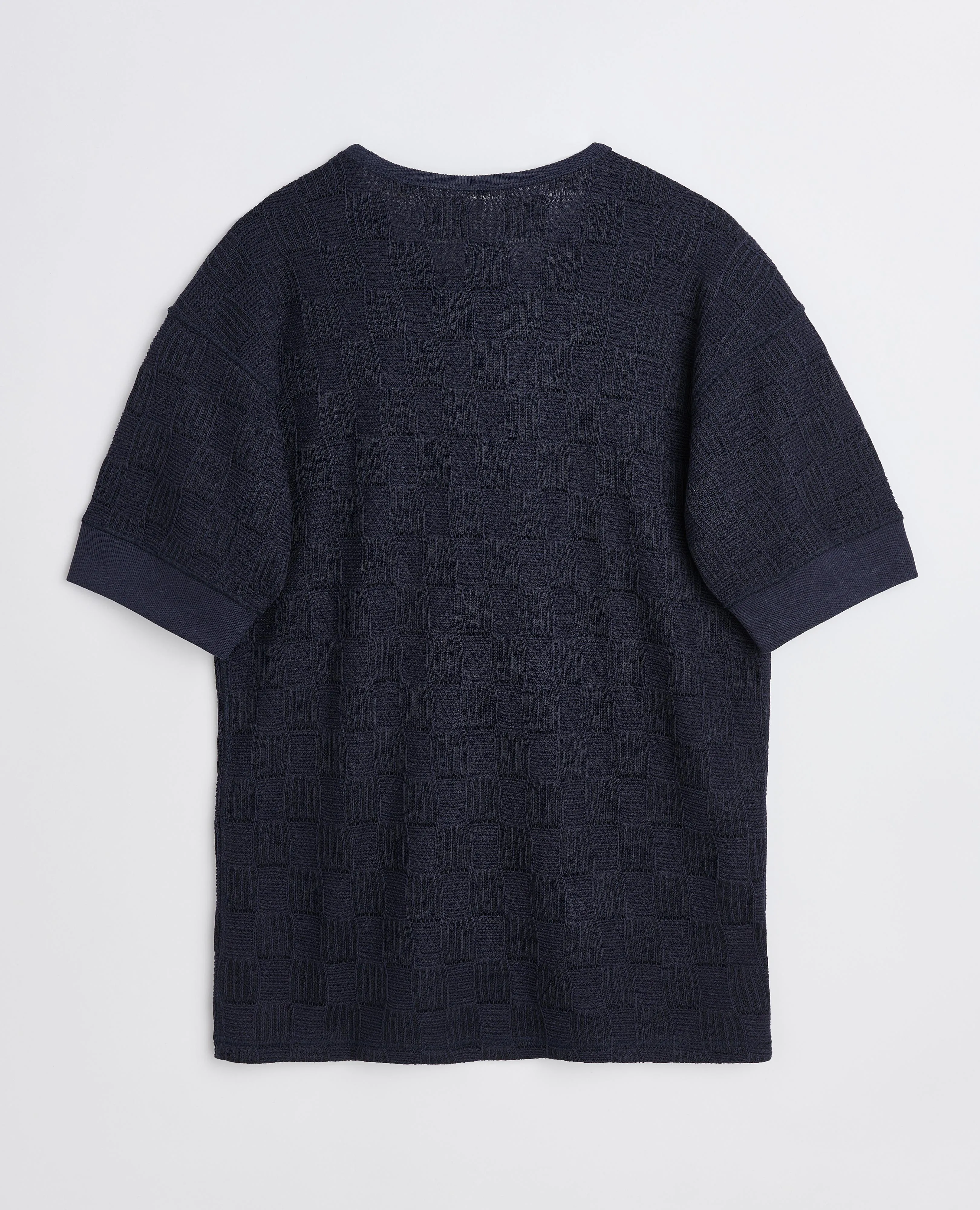 GYM TEE JACQUARD . NAVY sold by Sunflower product image thumbnail 2