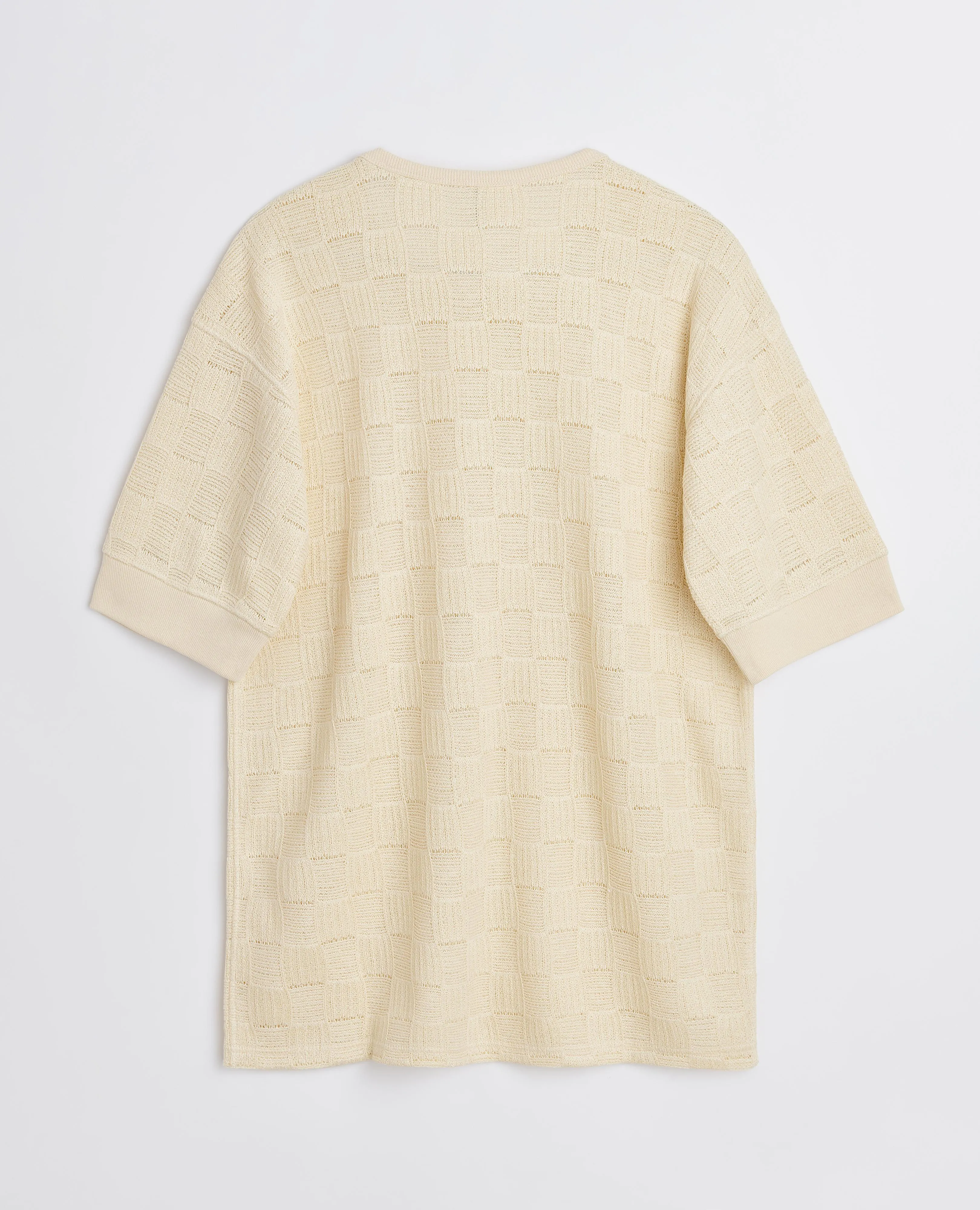 GYM TEE JACQUARD . VANILLA sold by Sunflower product image thumbnail 3