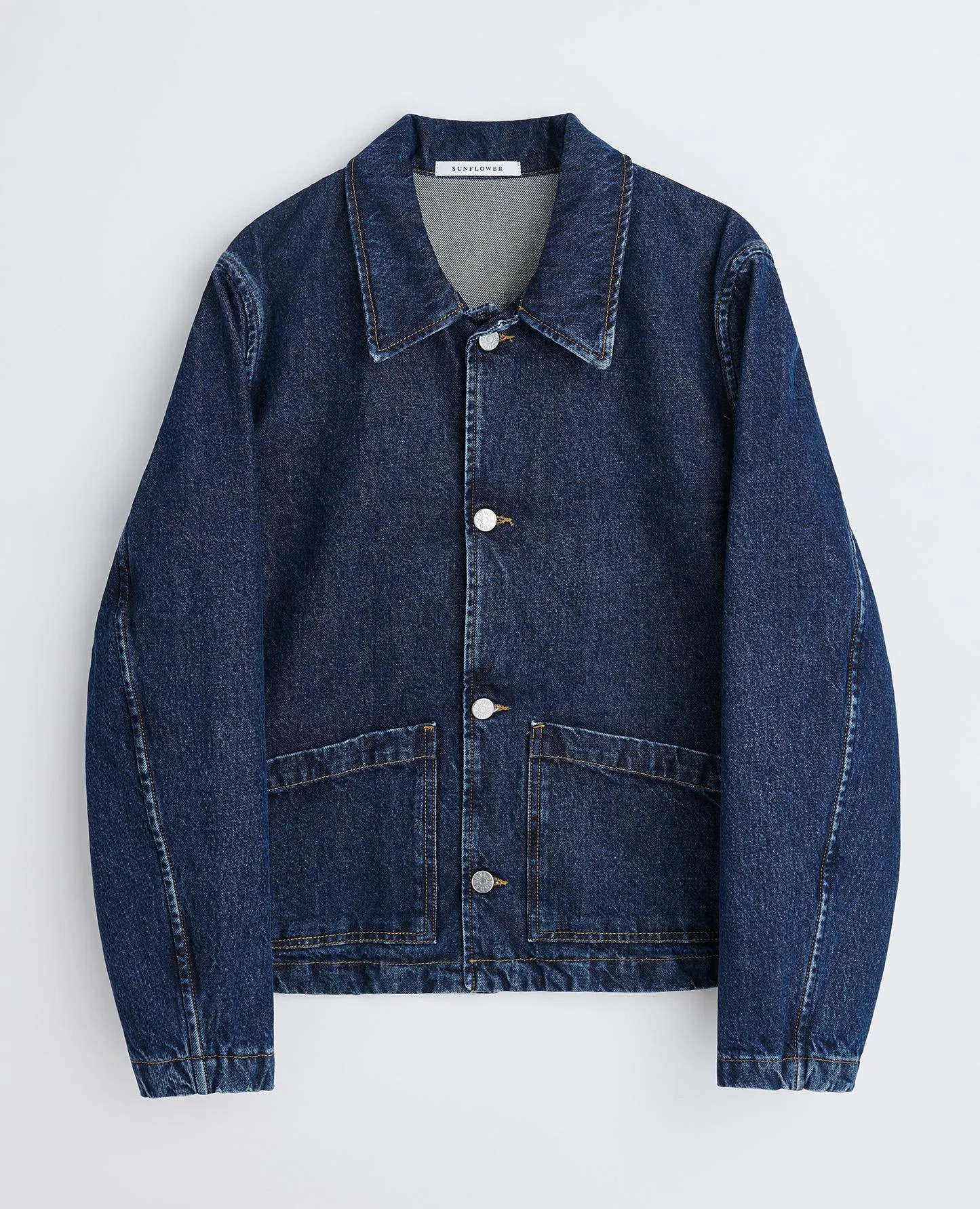WORKER JACKET . RINSE BLUE sold by Sunflower